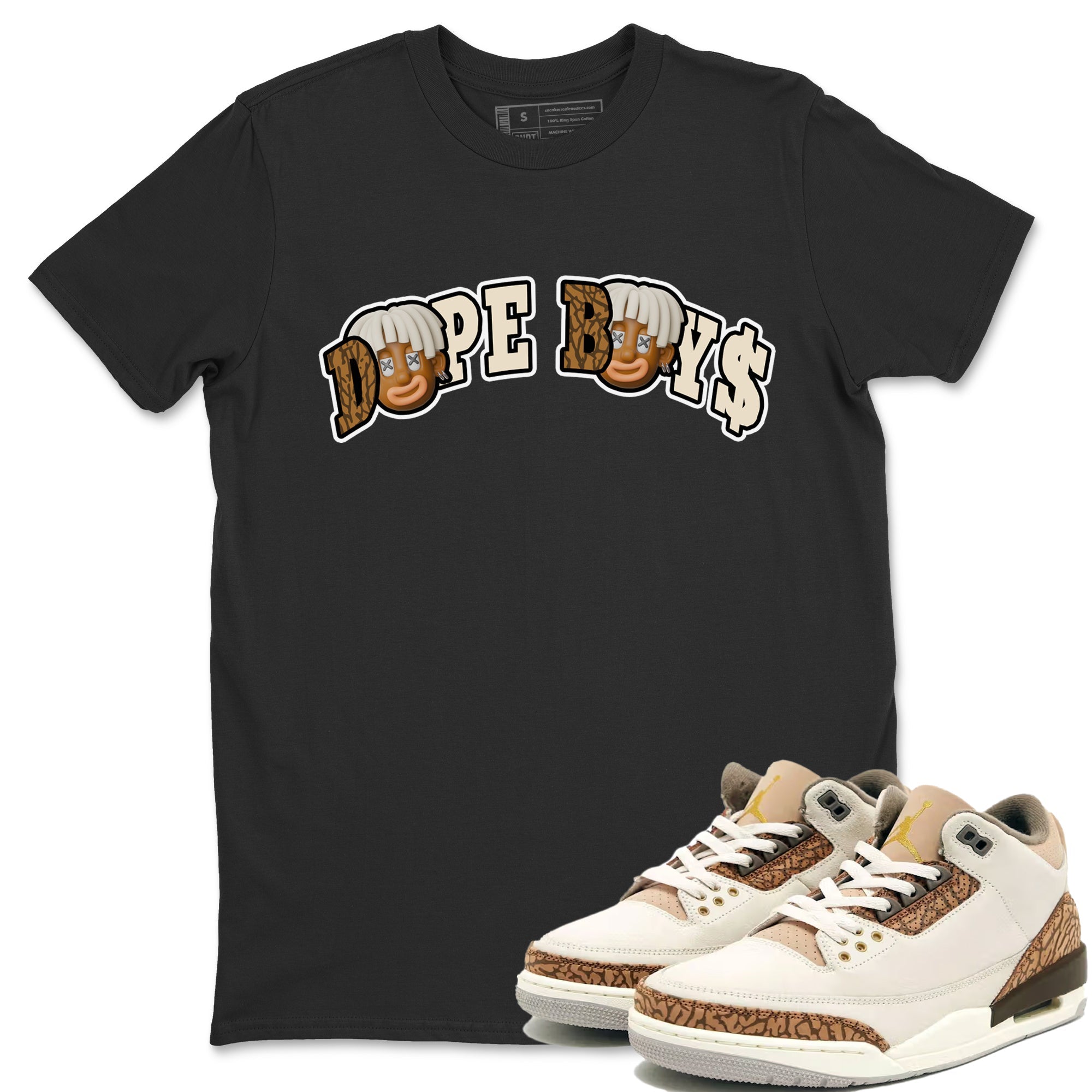 Dope Boys Unisex Tops - Air Jordan 3 Palomino