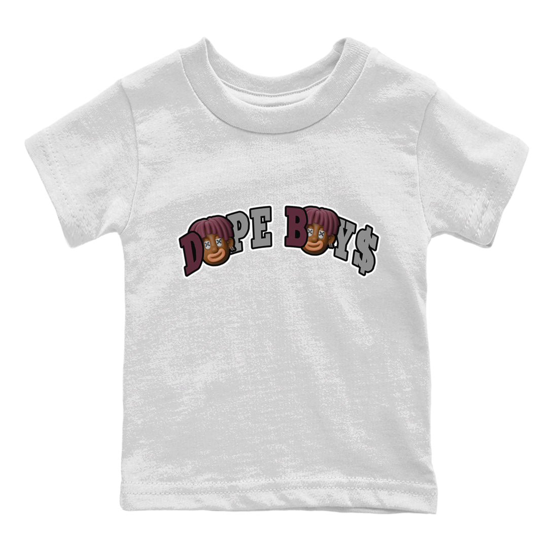 Dope Boys Kids Tops - Air Jordan 5 Burgundy