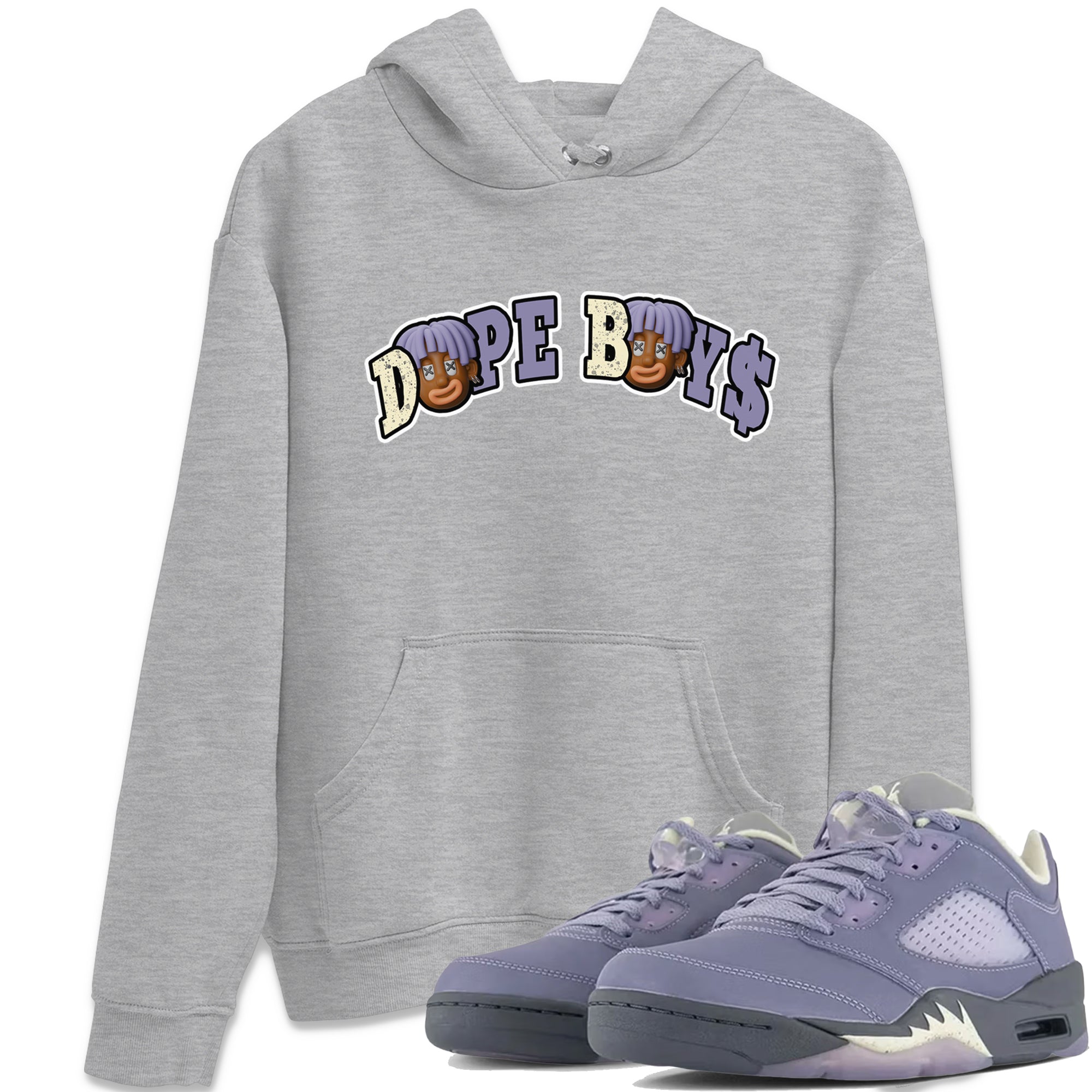 Dope Boys Unisex Tops - Air Jordan 5 Indigo Haze