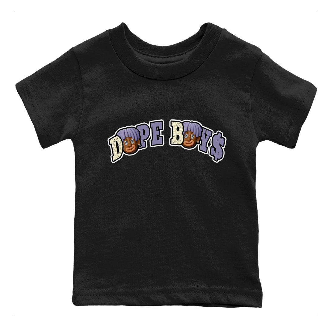Dope Boys Kids Tops - Air Jordan 5 Indigo Haze