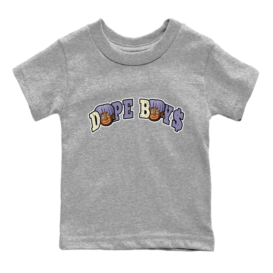 Dope Boys Kids Tops - Air Jordan 5 Indigo Haze