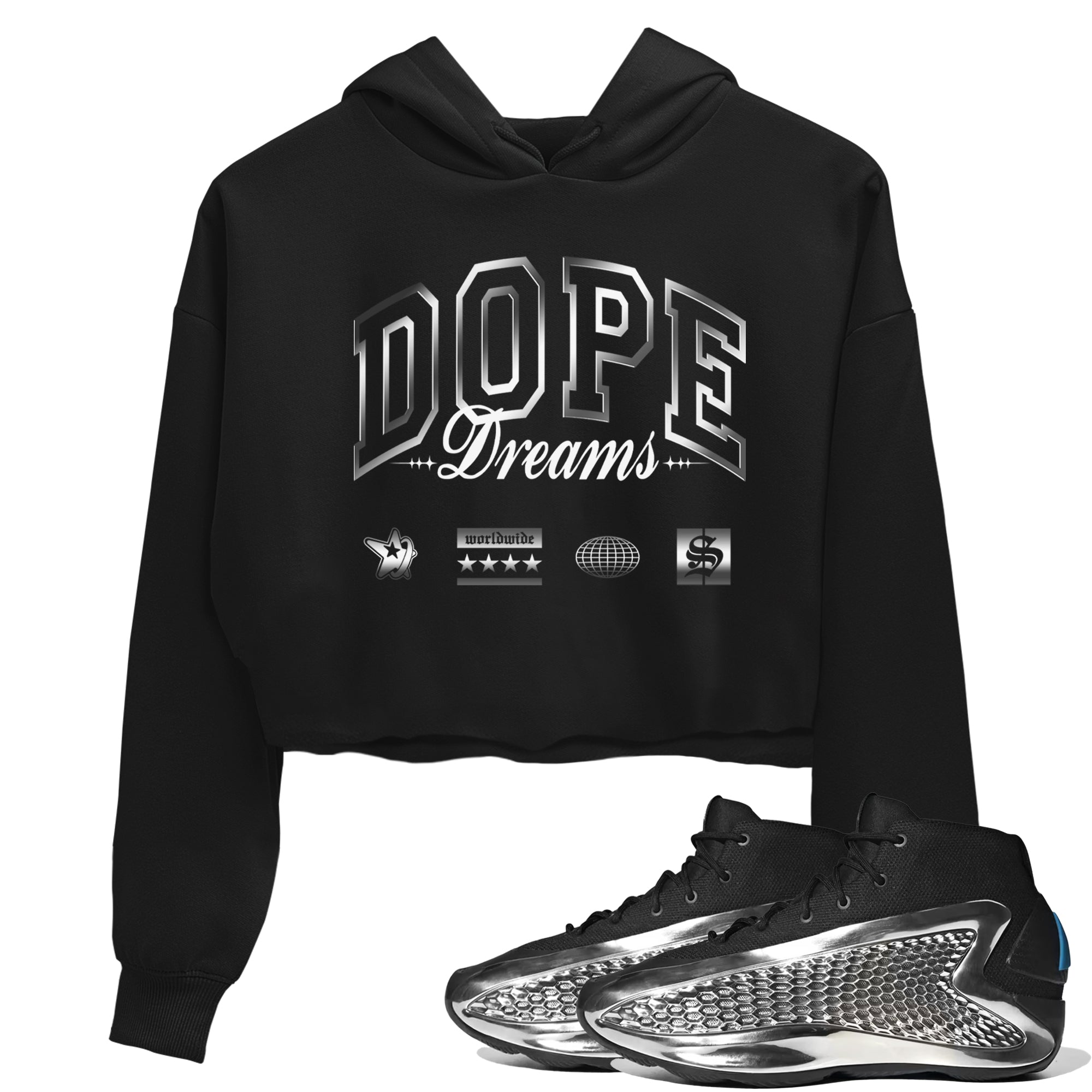 Dope Dreams snkmatch Women's Top - AE 1 Silver Metallic