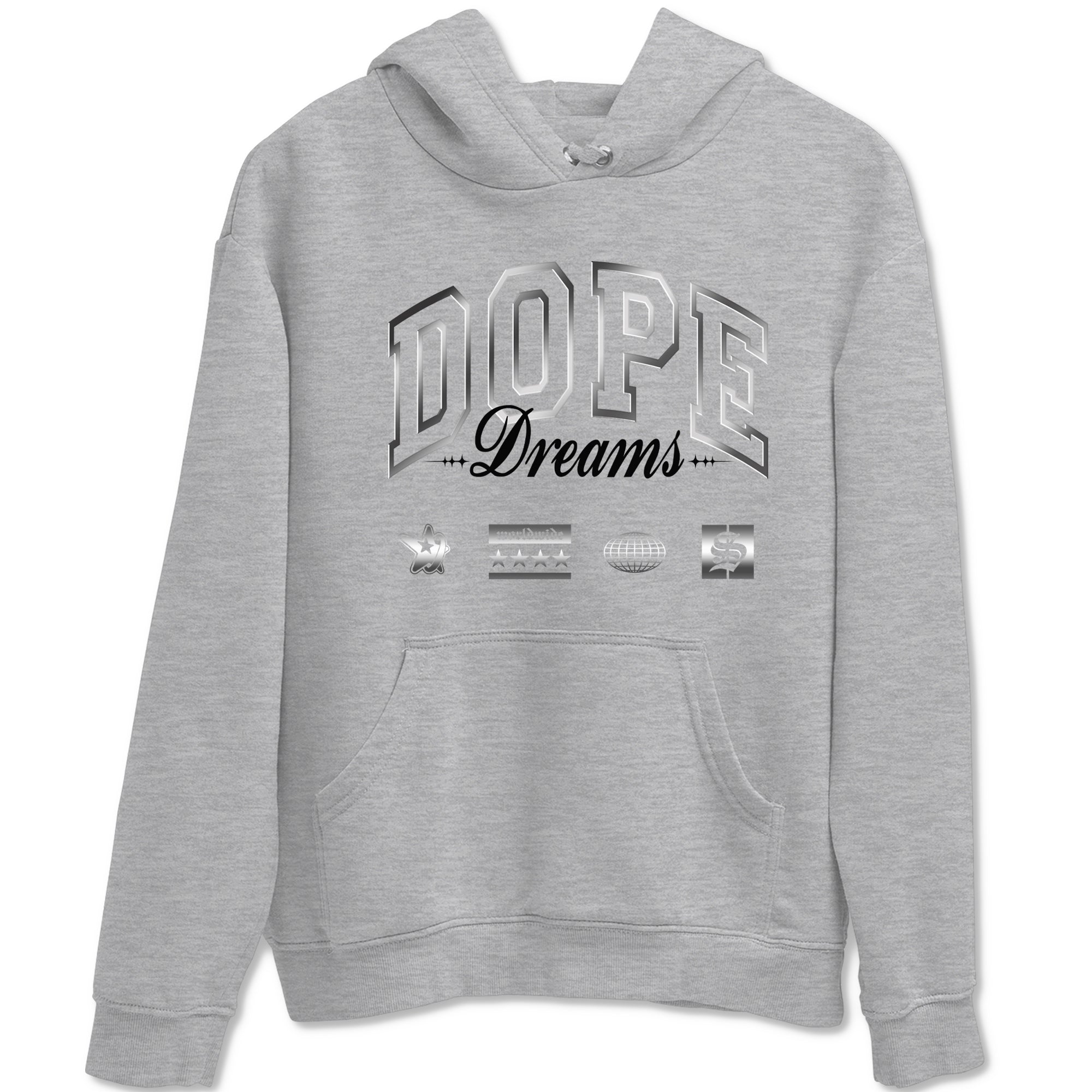 Dope Dreams snkmatch Tees - AE 1 Silver Metallic