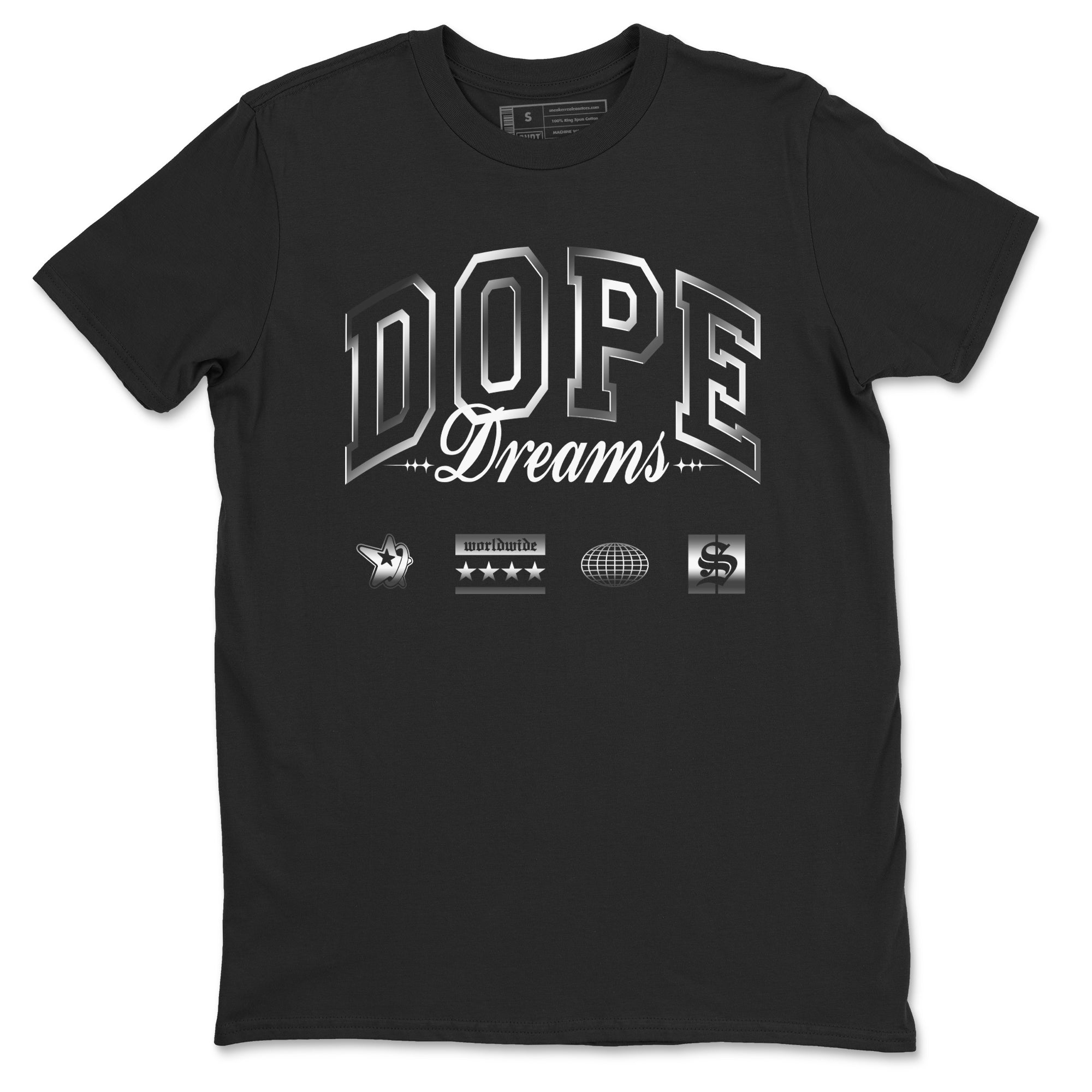 Dope Dreams snkmatch Tees - AE 1 Silver Metallic