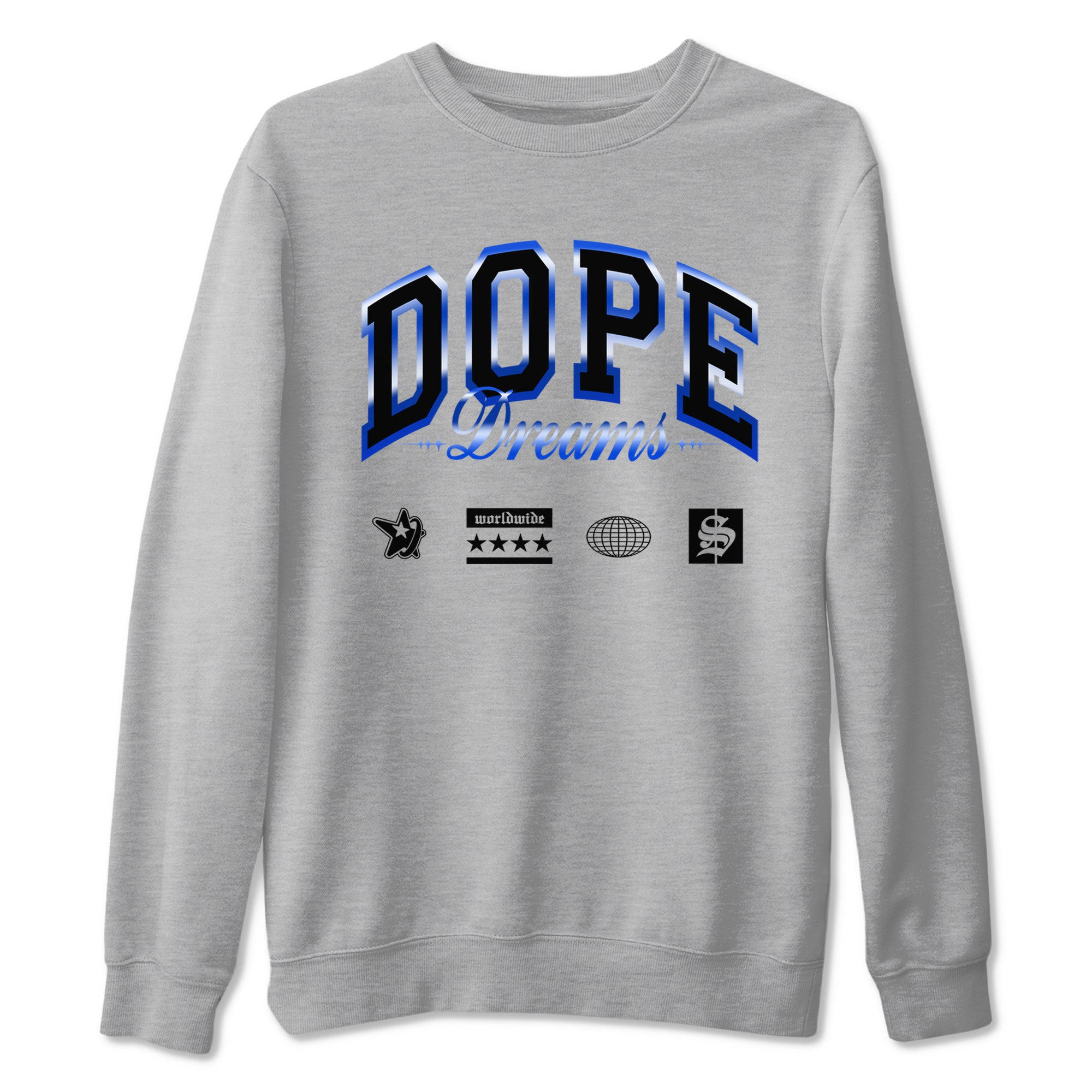 Dope Dreams snkmatch Tees - Air Foamposite One Royal