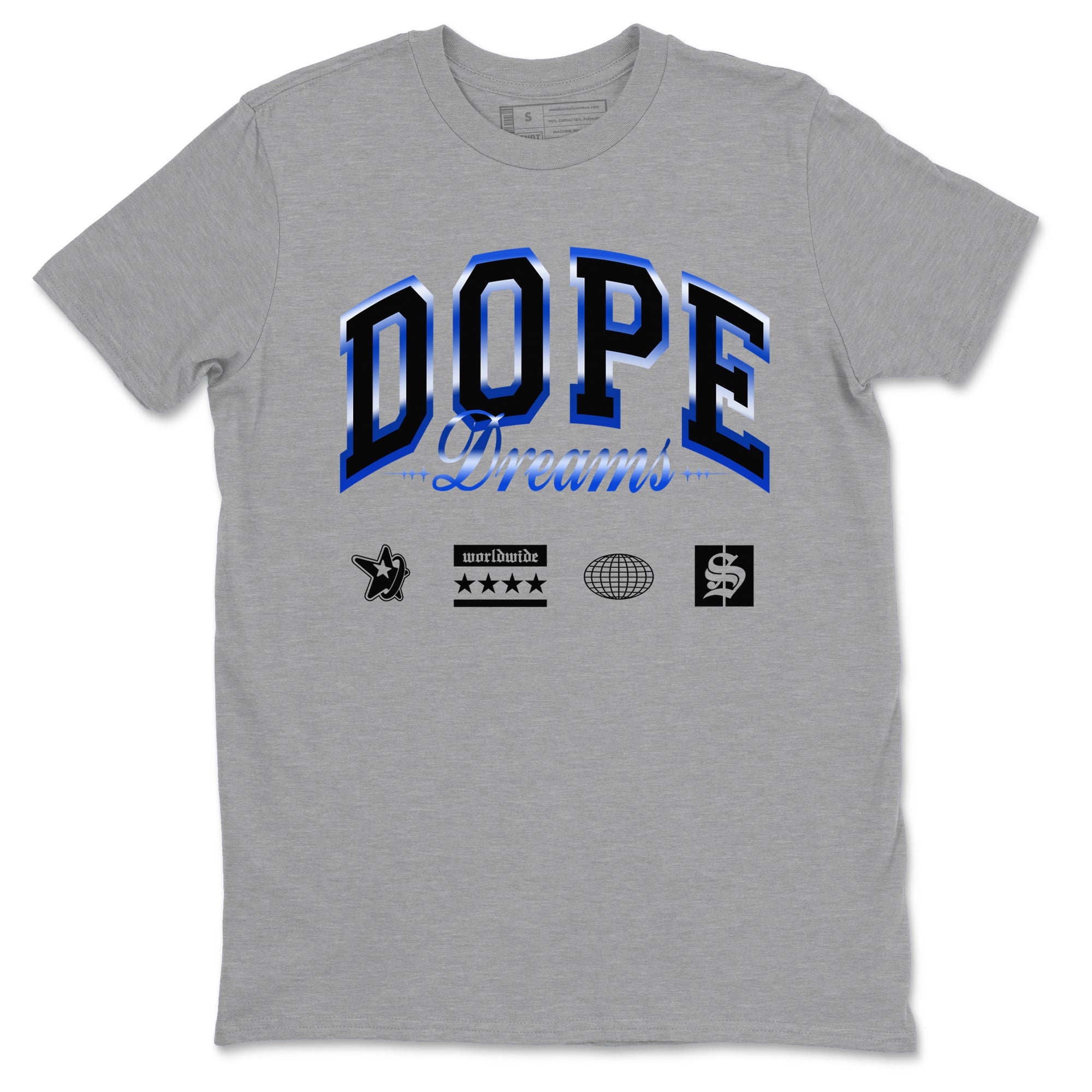 Dope Dreams snkmatch Tees - Air Foamposite One Royal