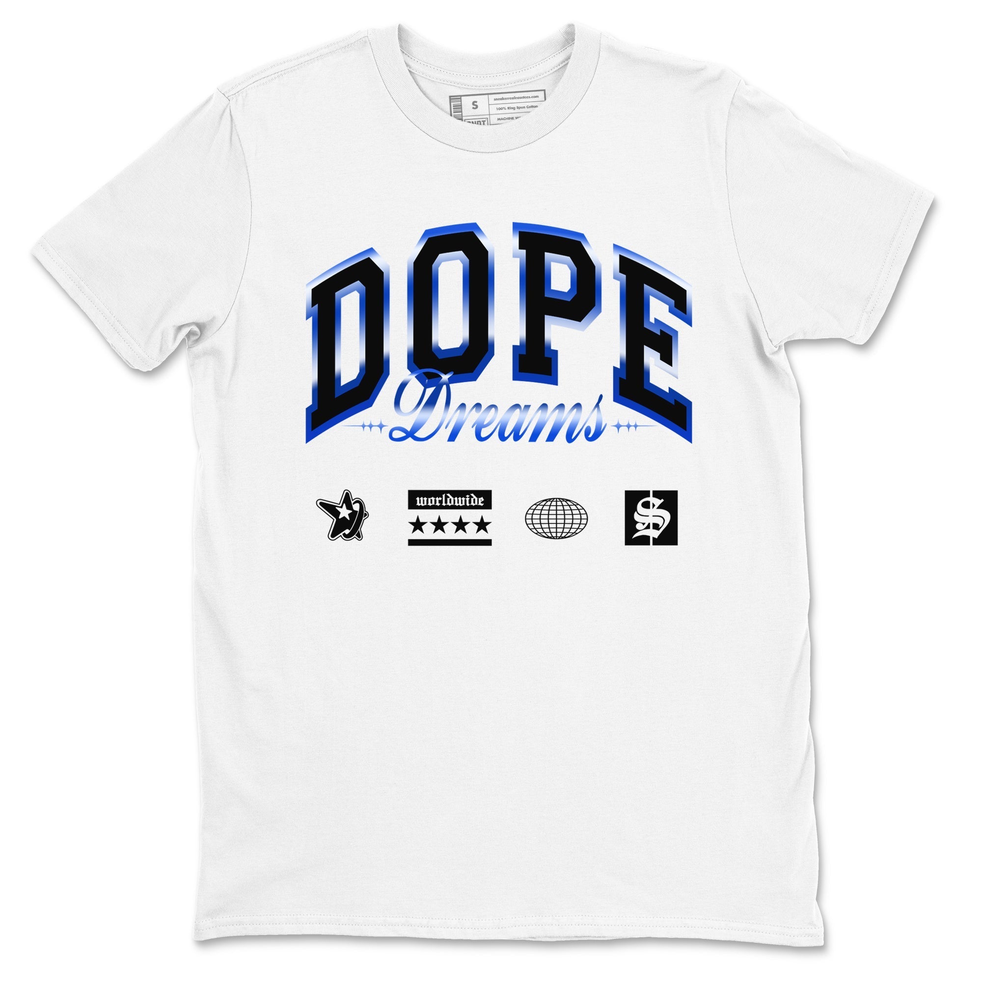 Dope Dreams snkmatch Tees - Air Foamposite One Royal