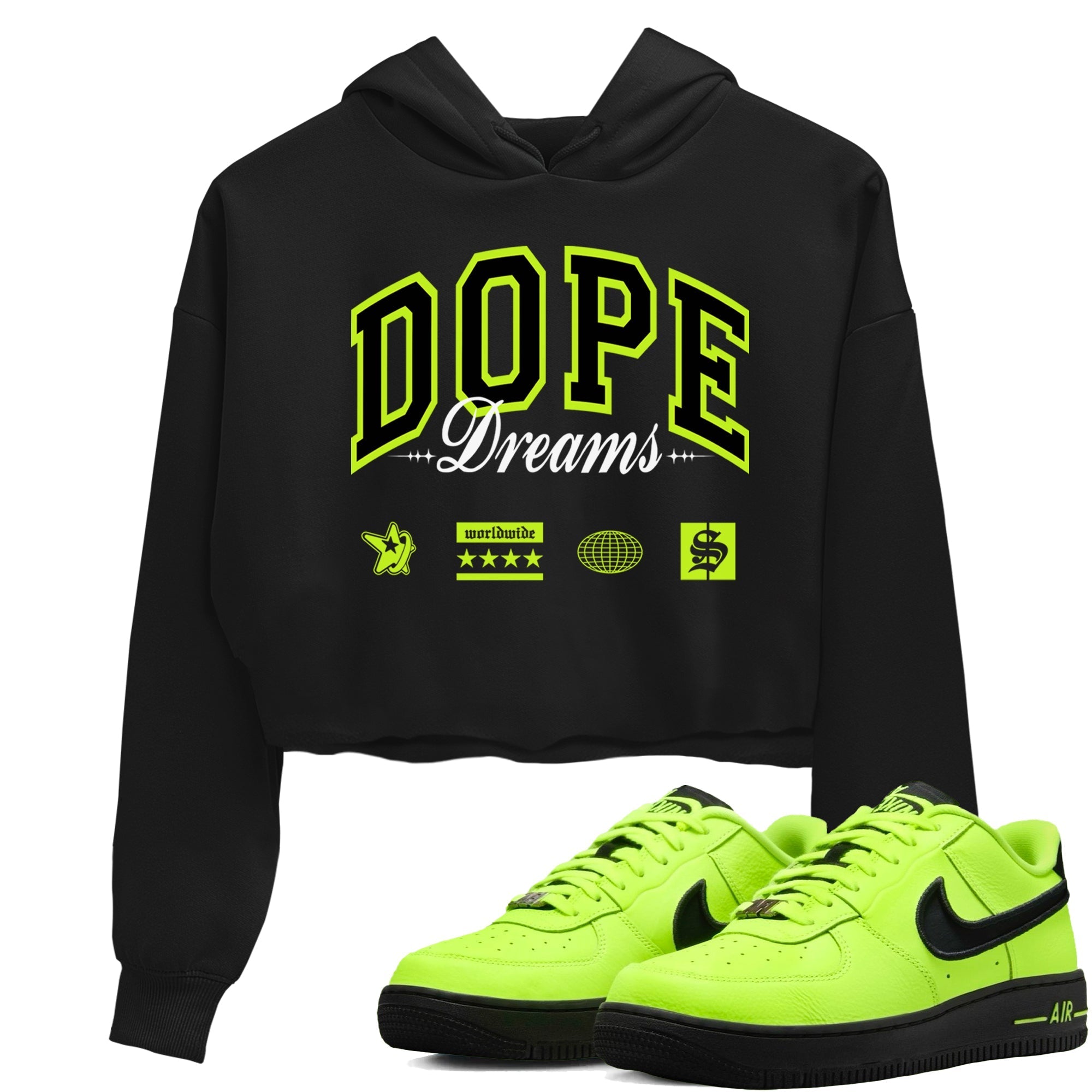 Dope Dreams snkmatch Women's Top - Air Force 1 Volt