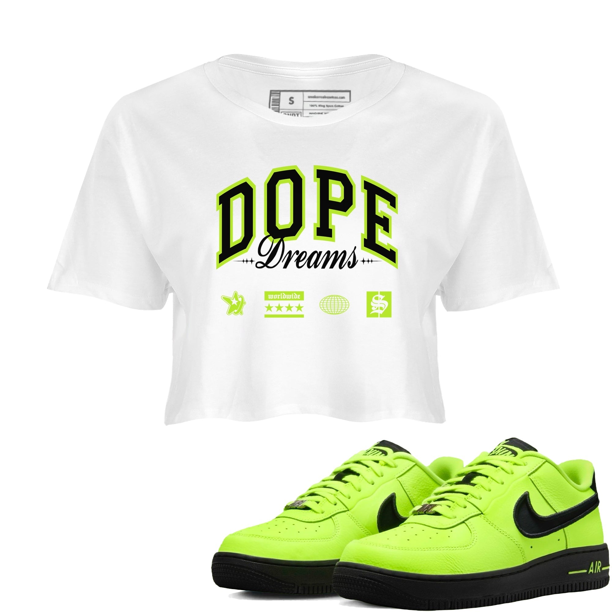Dope Dreams snkmatch Women's Top - Air Force 1 Volt