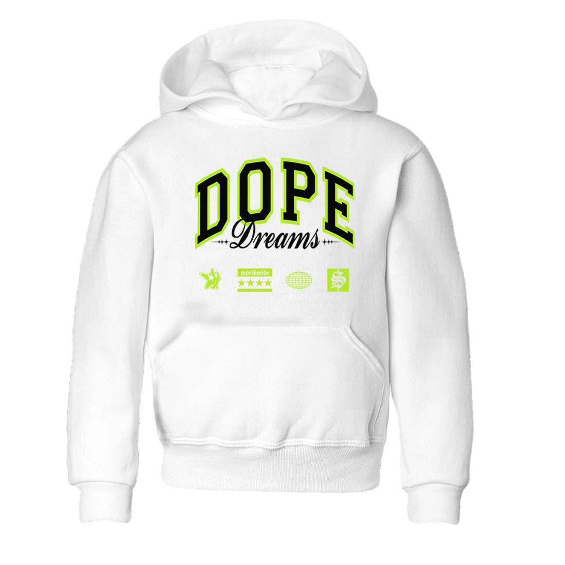 Dope Dreams snkmatch Tees Kids - Air Force 1 Volt