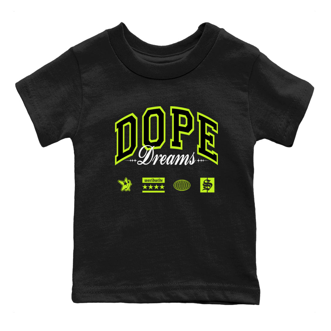 Dope Dreams snkmatch Tees Kids - Air Force 1 Volt