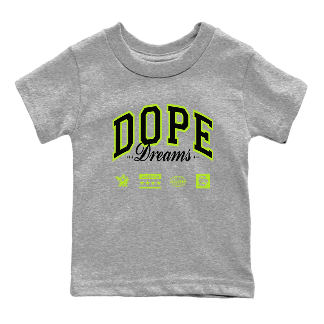Dope Dreams snkmatch Tees Kids - Air Force 1 Volt