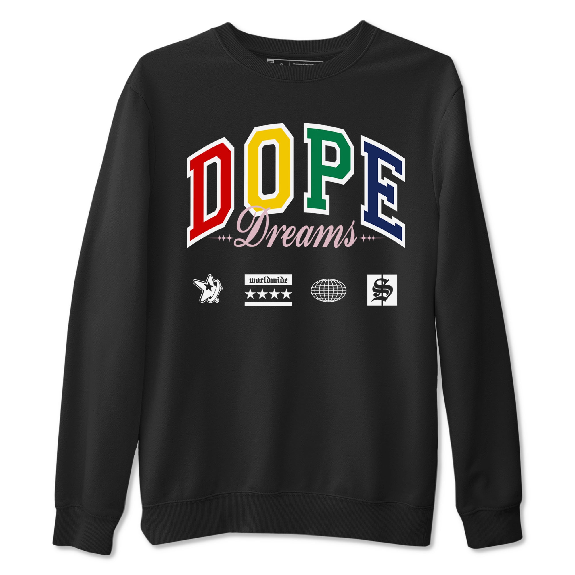 Dope Dreams snkmatch Tees - Air Force 3 Blue Void and Tour Yellow