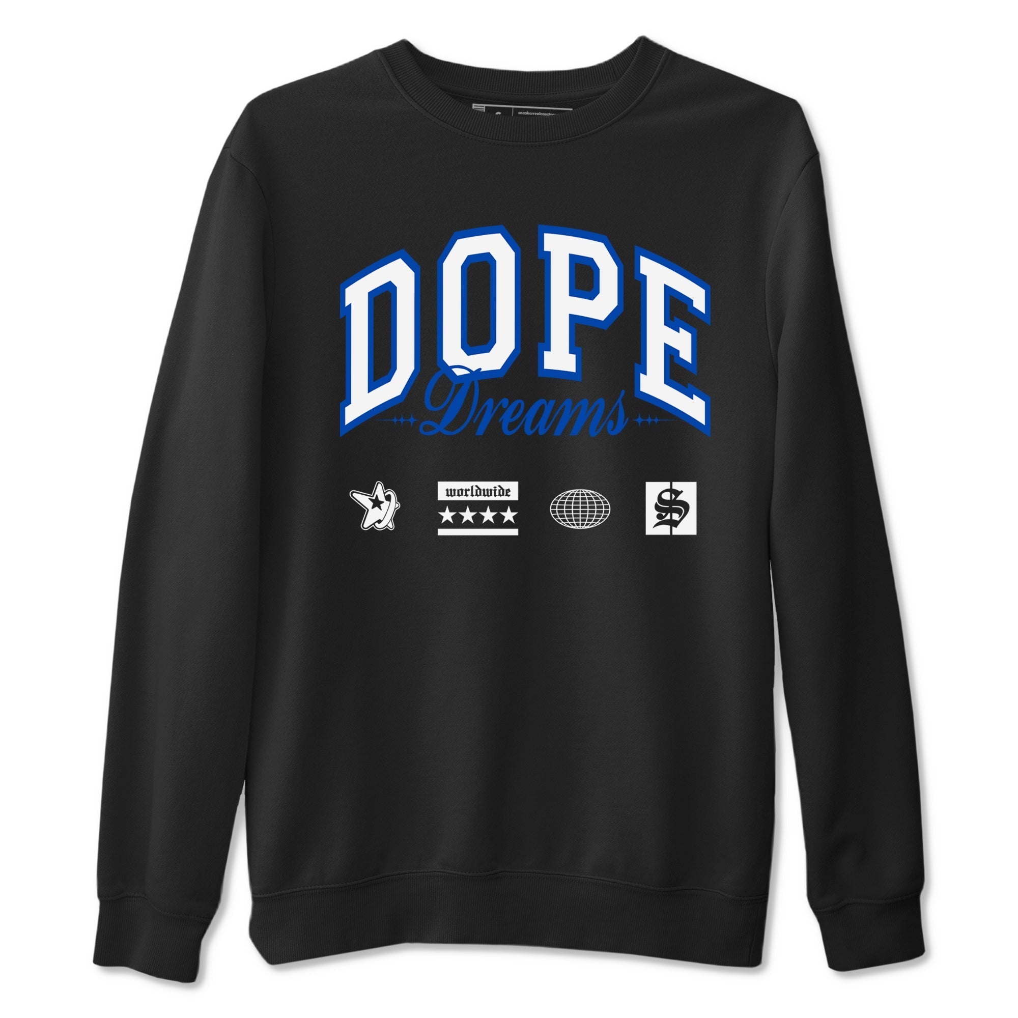 Dope Dreams snkmatch Tees - Air Jordan 1 Game Royal