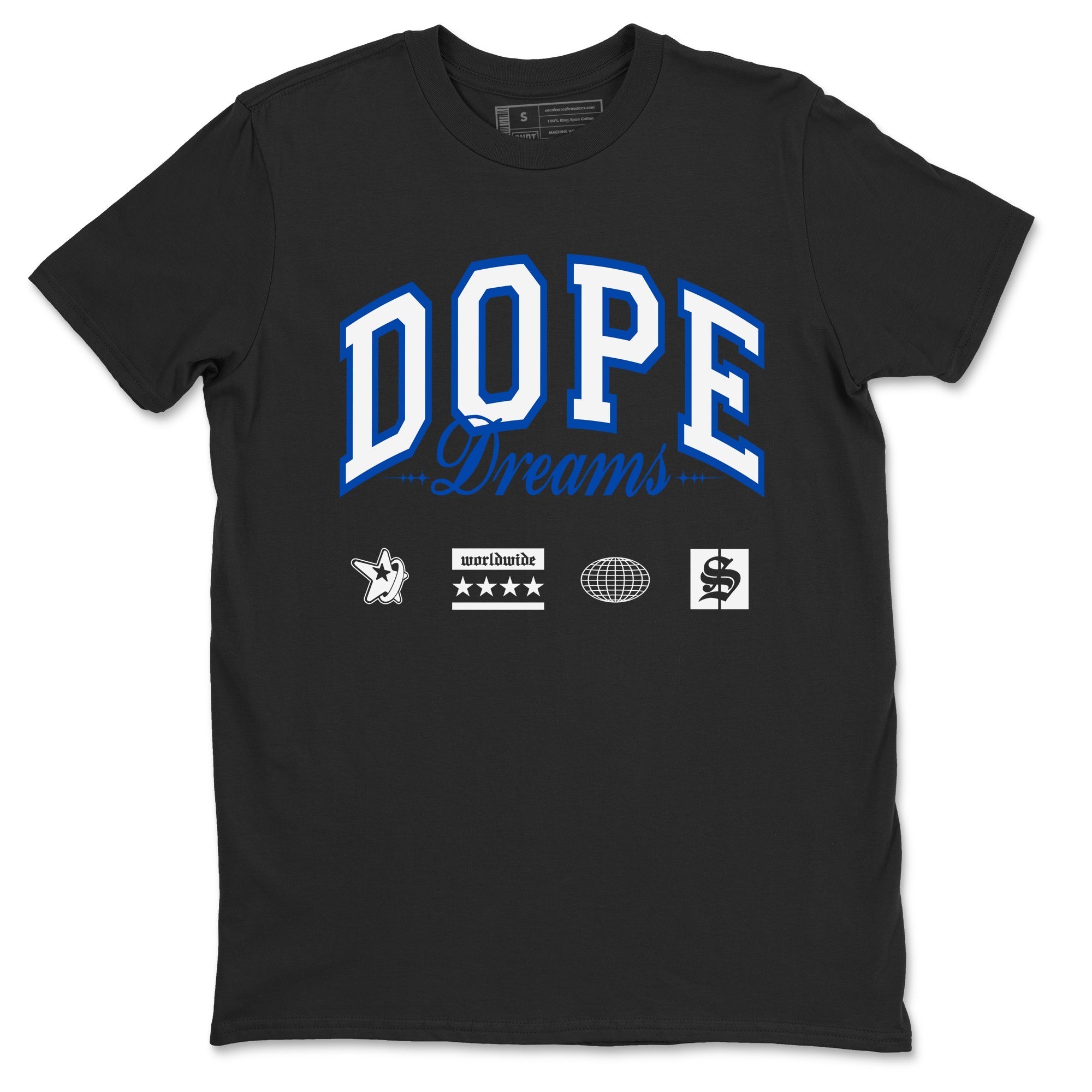 Dope Dreams snkmatch Tees - Air Jordan 1 Game Royal