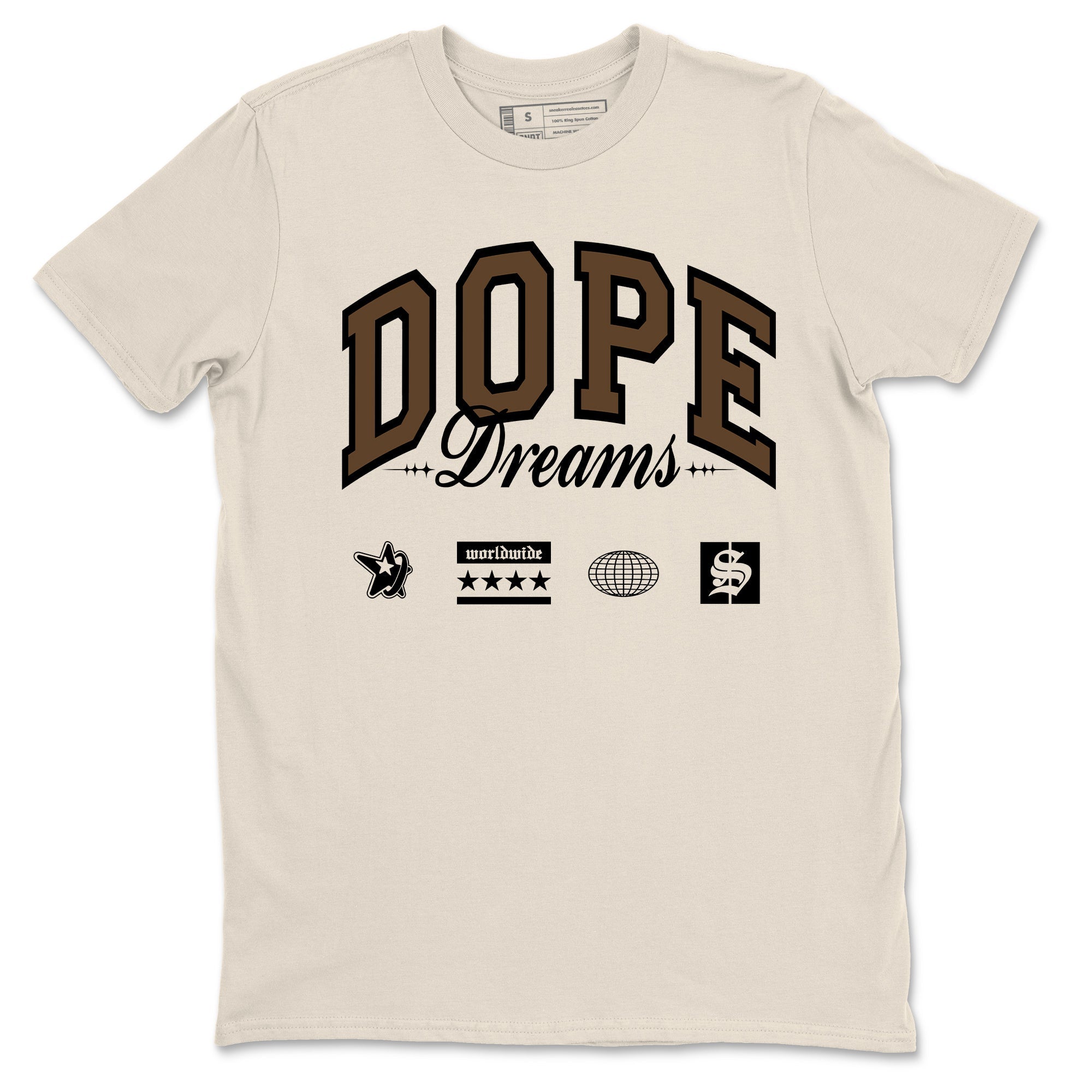 Dope Dreams snkmatch Tees - Air Jordan 1 Mocha