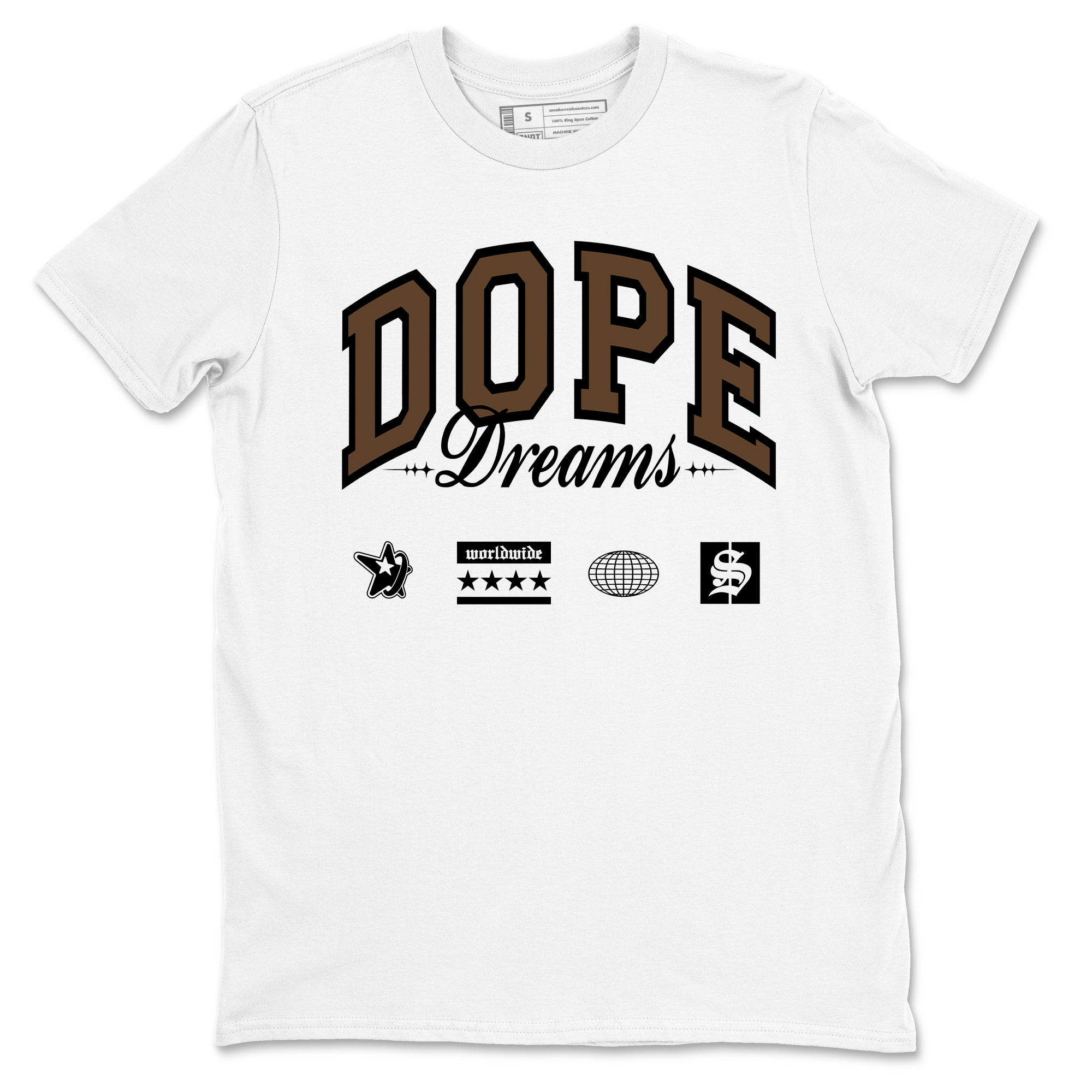Dope Dreams snkmatch Tees - Air Jordan 1 Mocha