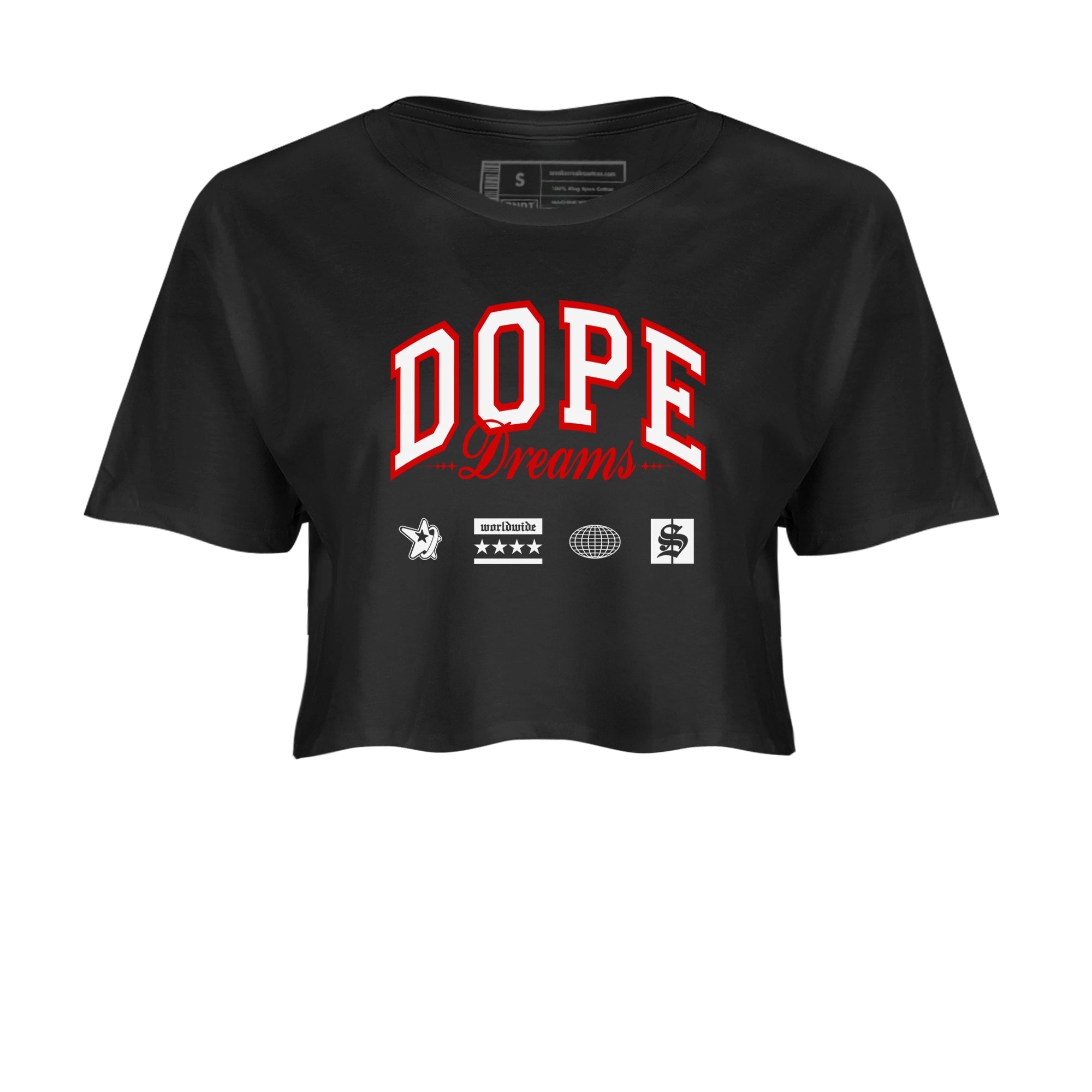 Dope Dreams snkmatch Women's Top - Air Jordan 11 Bred Velvet