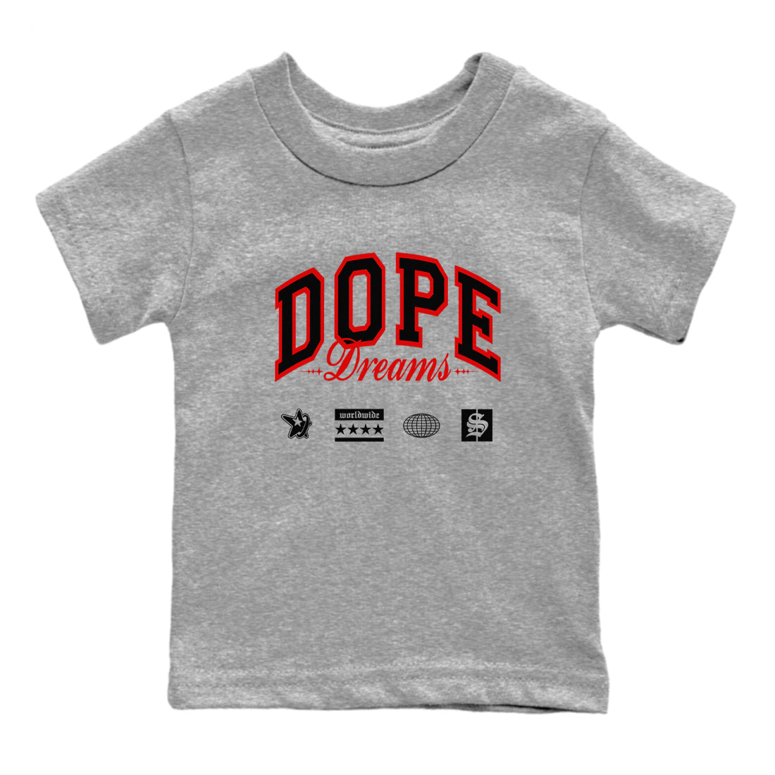 Dope Dreams snkmatch Tees Kids - Air Jordan 11 Bred Velvet