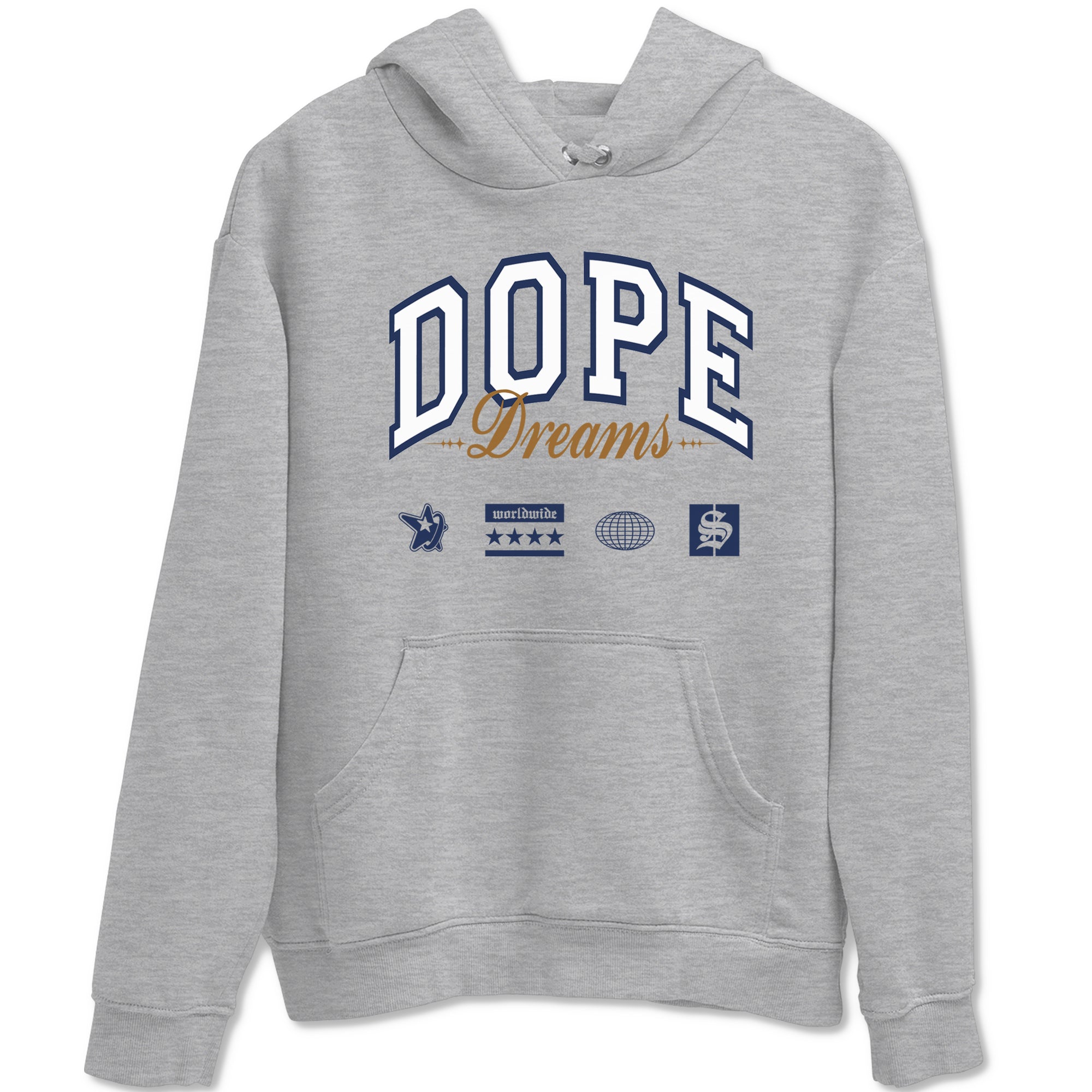 Dope Dreams snkmatch Tees - Air Jordan 13 Midnight Navy