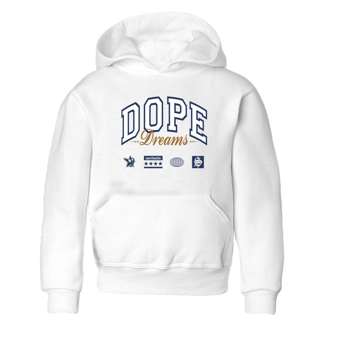 Dope Dreams snkmatch Tees Kids - Air Jordan 13 Midnight Navy