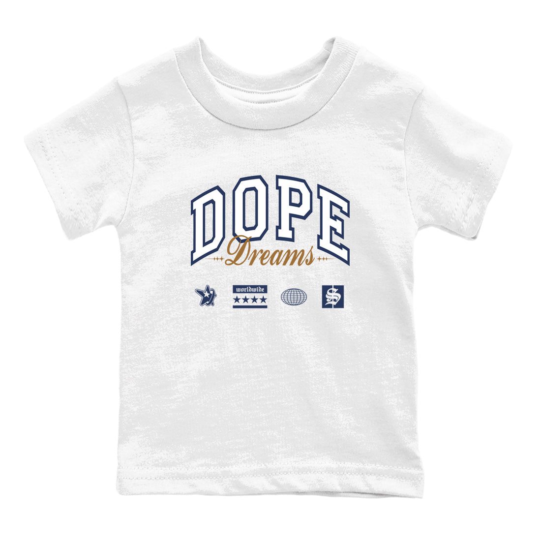 Dope Dreams snkmatch Tees Kids - Air Jordan 13 Midnight Navy