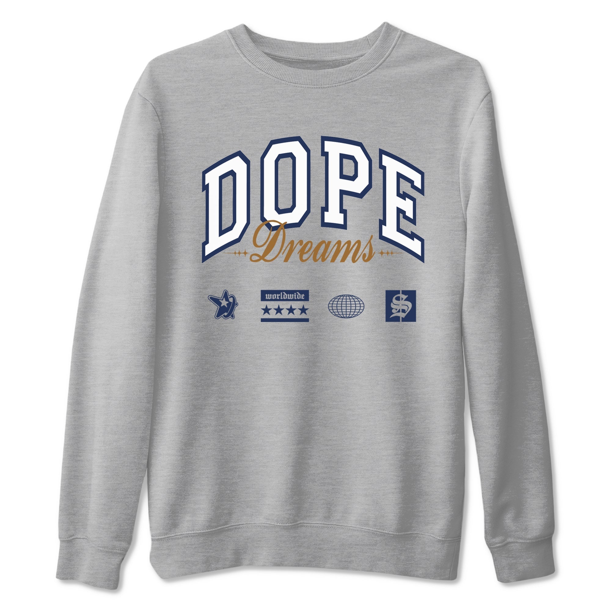 Dope Dreams snkmatch Tees - Air Jordan 13 Midnight Navy