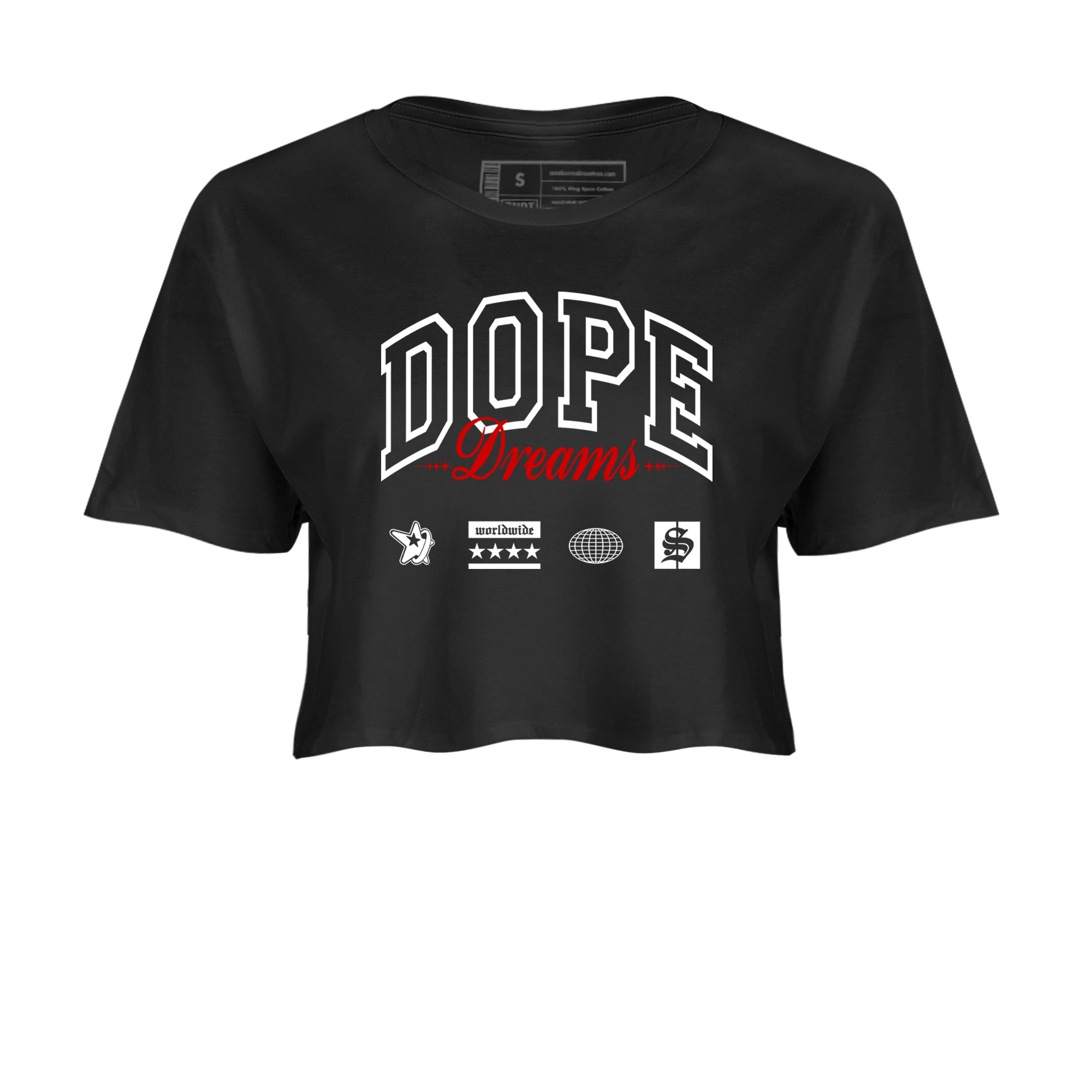Dope Dreams snkmatch Women's Top - Air Jordan 14 Black Toe
