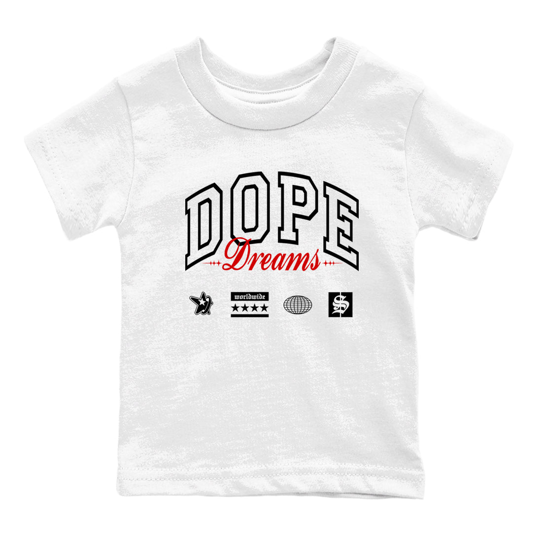Dope Dreams snkmatch Tees Kids - Air Jordan 14 Black Toe
