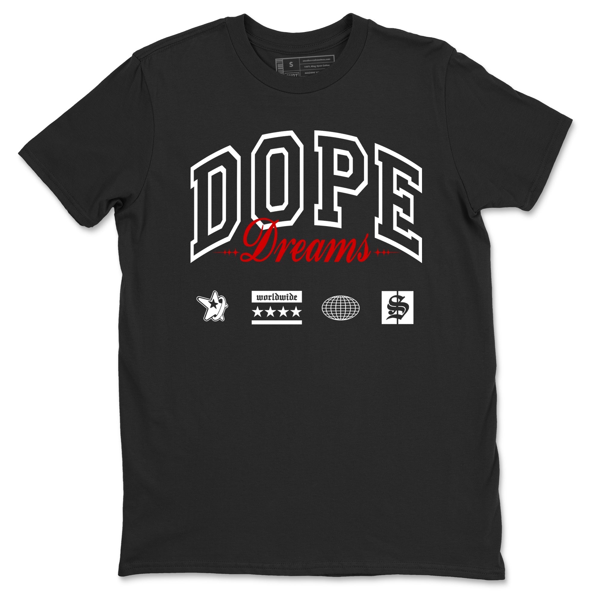 Dope Dreams snkmatch Tees - Air Jordan 14 Black Toe