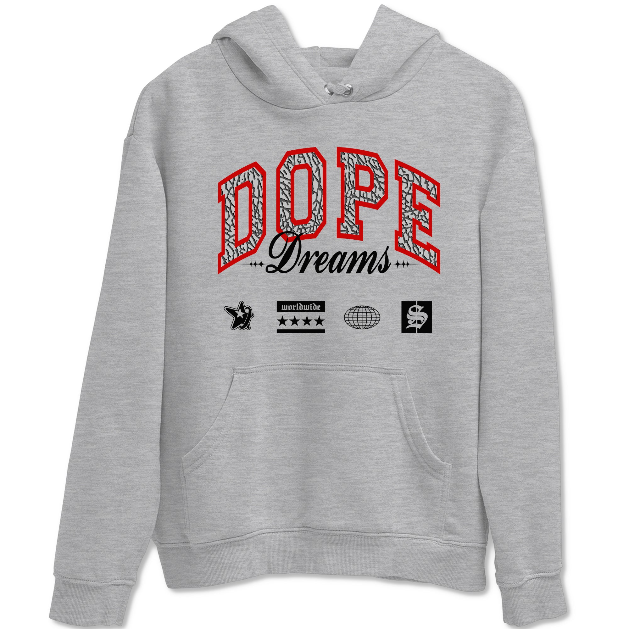 Dope Dreams snkmatch Tees - Air Jordan 3 Black Cement