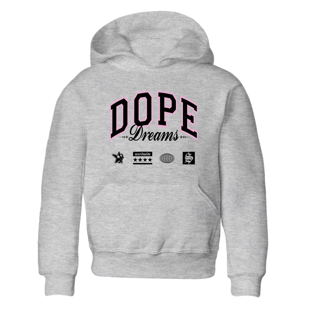 Dope Dreams snkmatch Tees Kids - Air Jordan 4 Orchid
