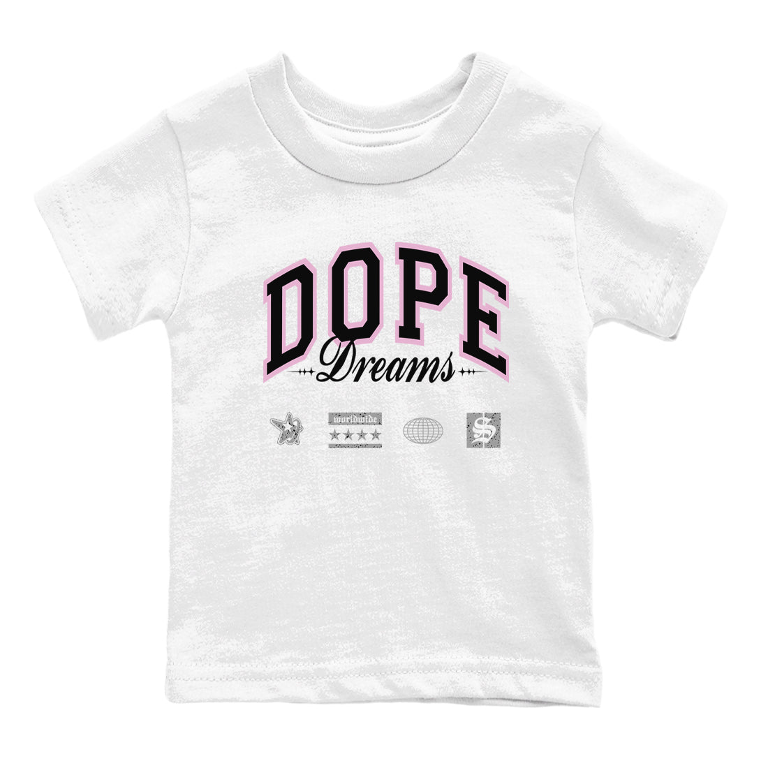 Dope Dreams snkmatch Tees Kids - Air Jordan 4 Orchid