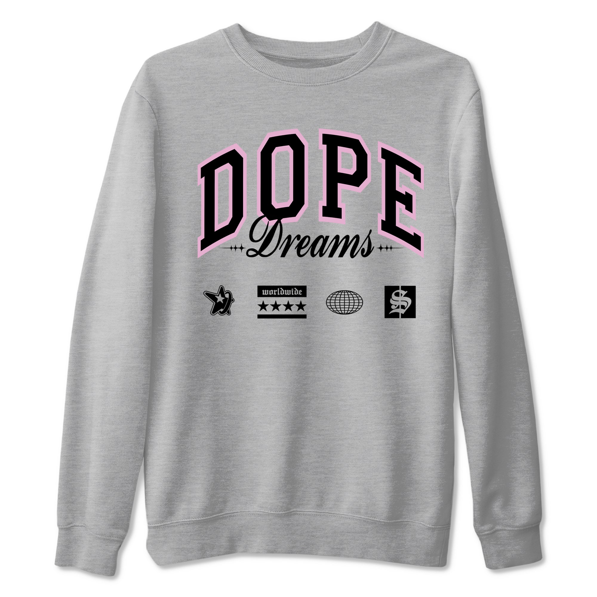 Dope Dreams snkmatch Tees - Air Jordan 4 Orchid