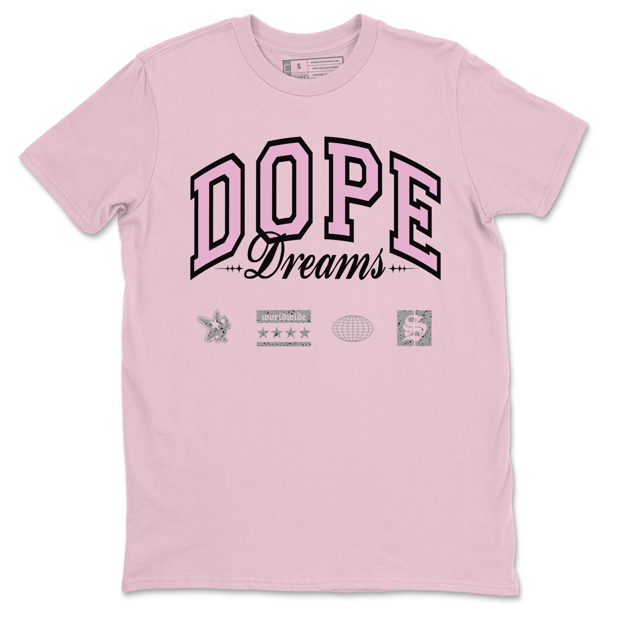 Dope Dreams snkmatch Tees - Air Jordan 4 Orchid