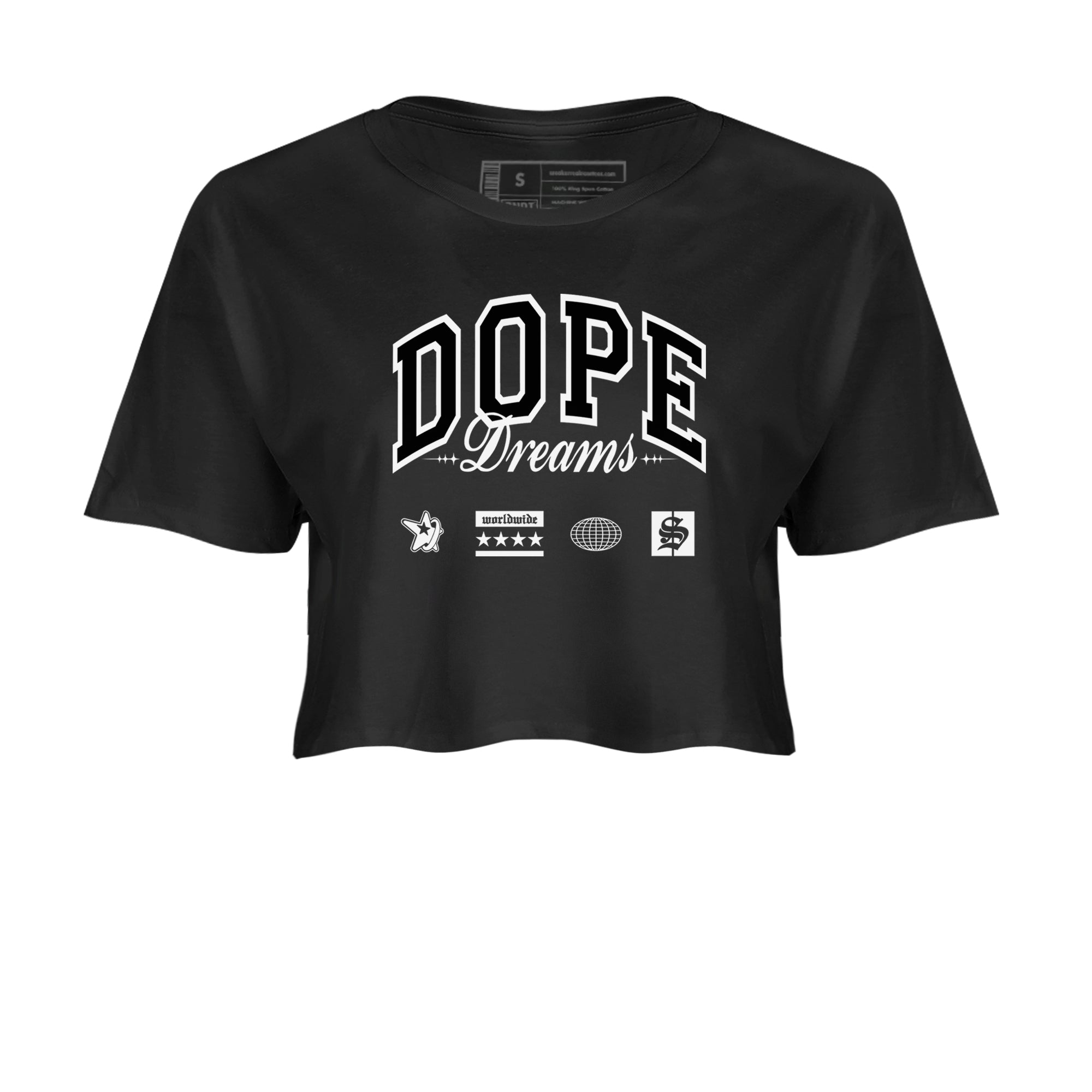 Dope Dreams snkmatch Women's Top - Air Jordan 4 White Thunder