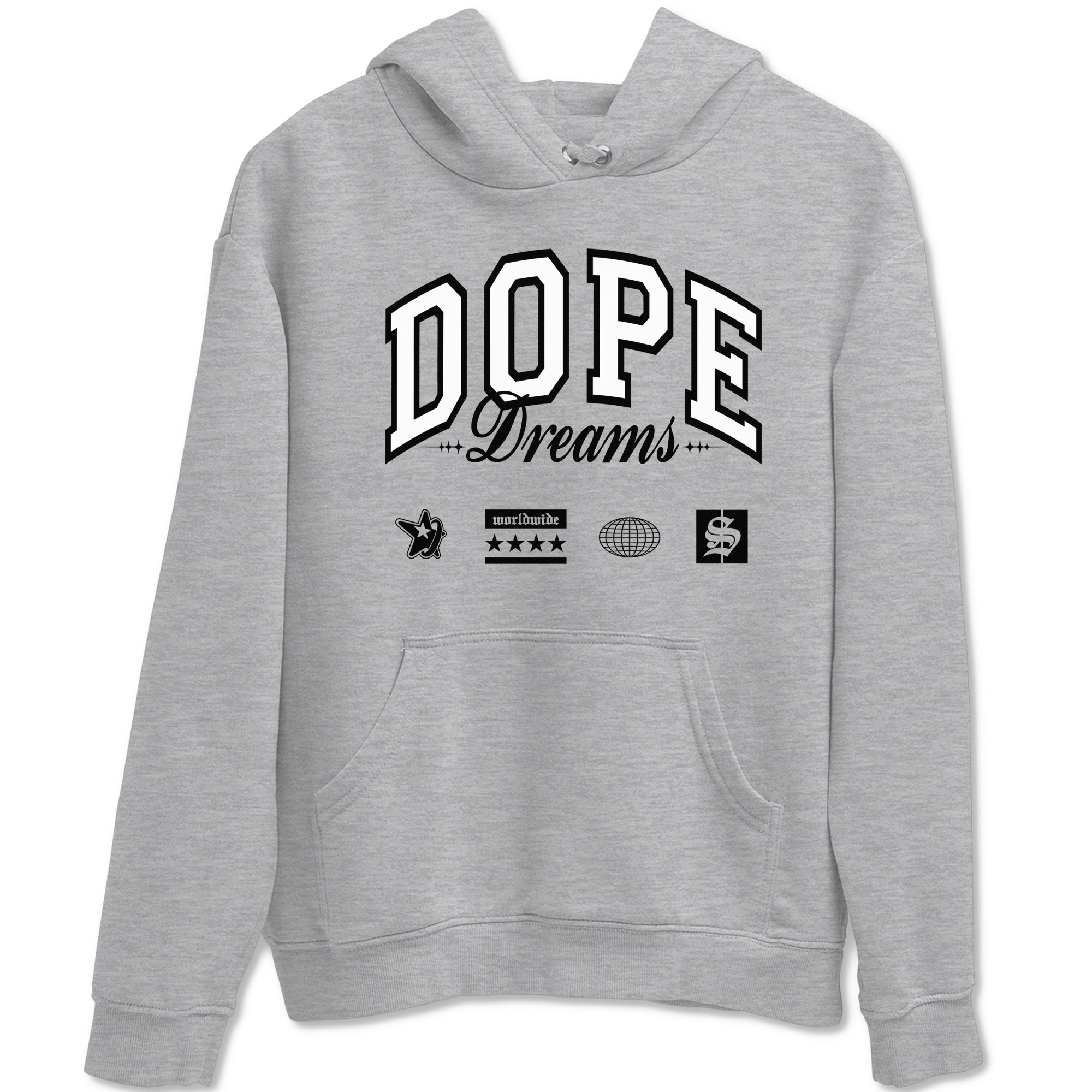 Dope Dreams snkmatch Tees - Air Jordan 4 White Thunder