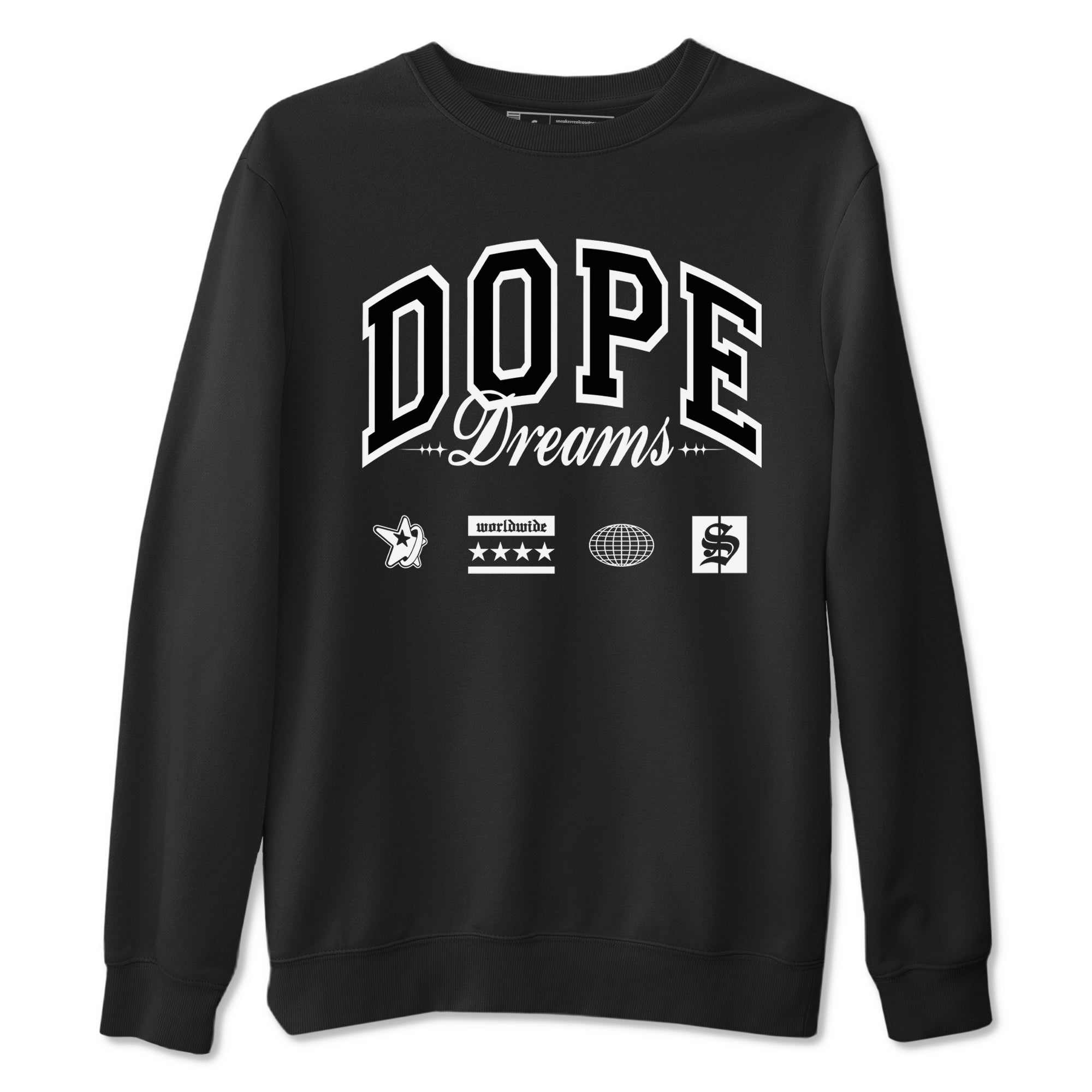 Dope Dreams snkmatch Tees - Air Jordan 4 White Thunder