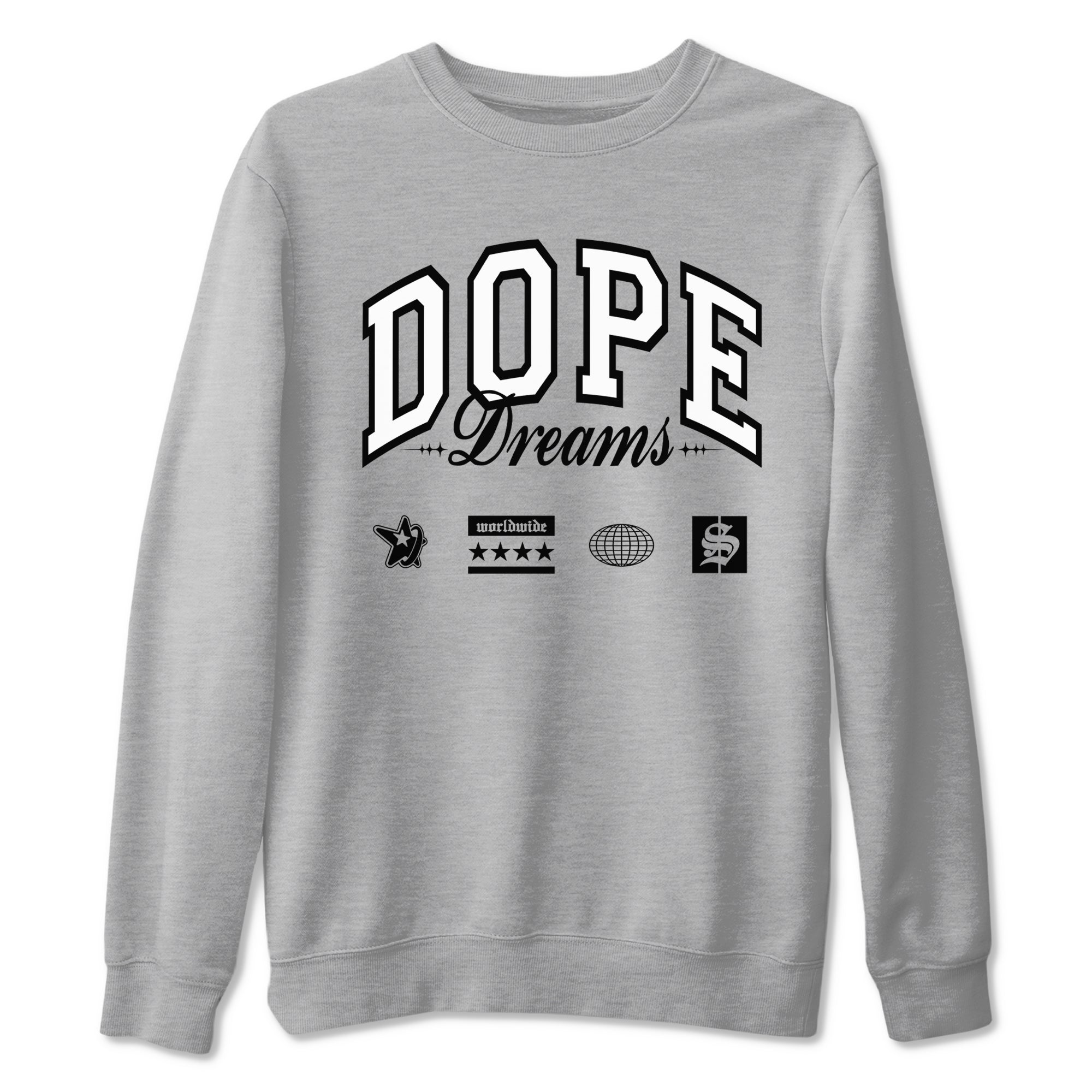 Dope Dreams snkmatch Tees - Air Jordan 4 White Thunder