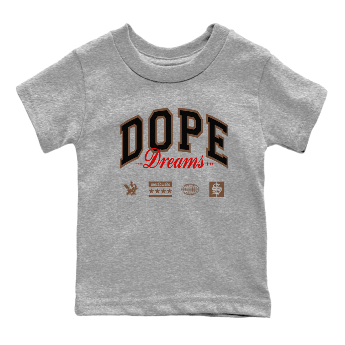 Dope Dreams snkmatch Tees Kids - Air Jordan 9 Olive