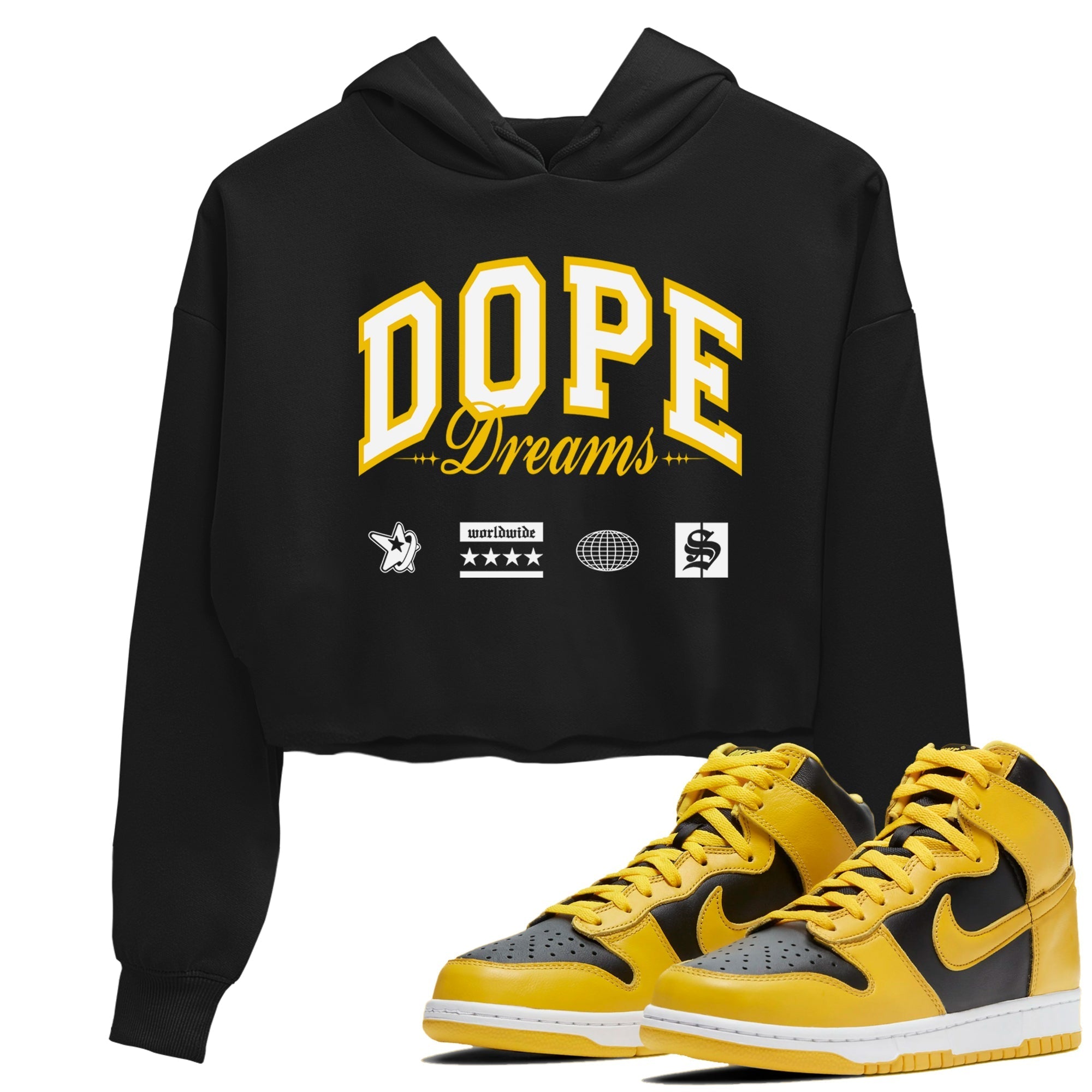 Dope Dreams snkmatch Women's Top - Dunk High Pollen