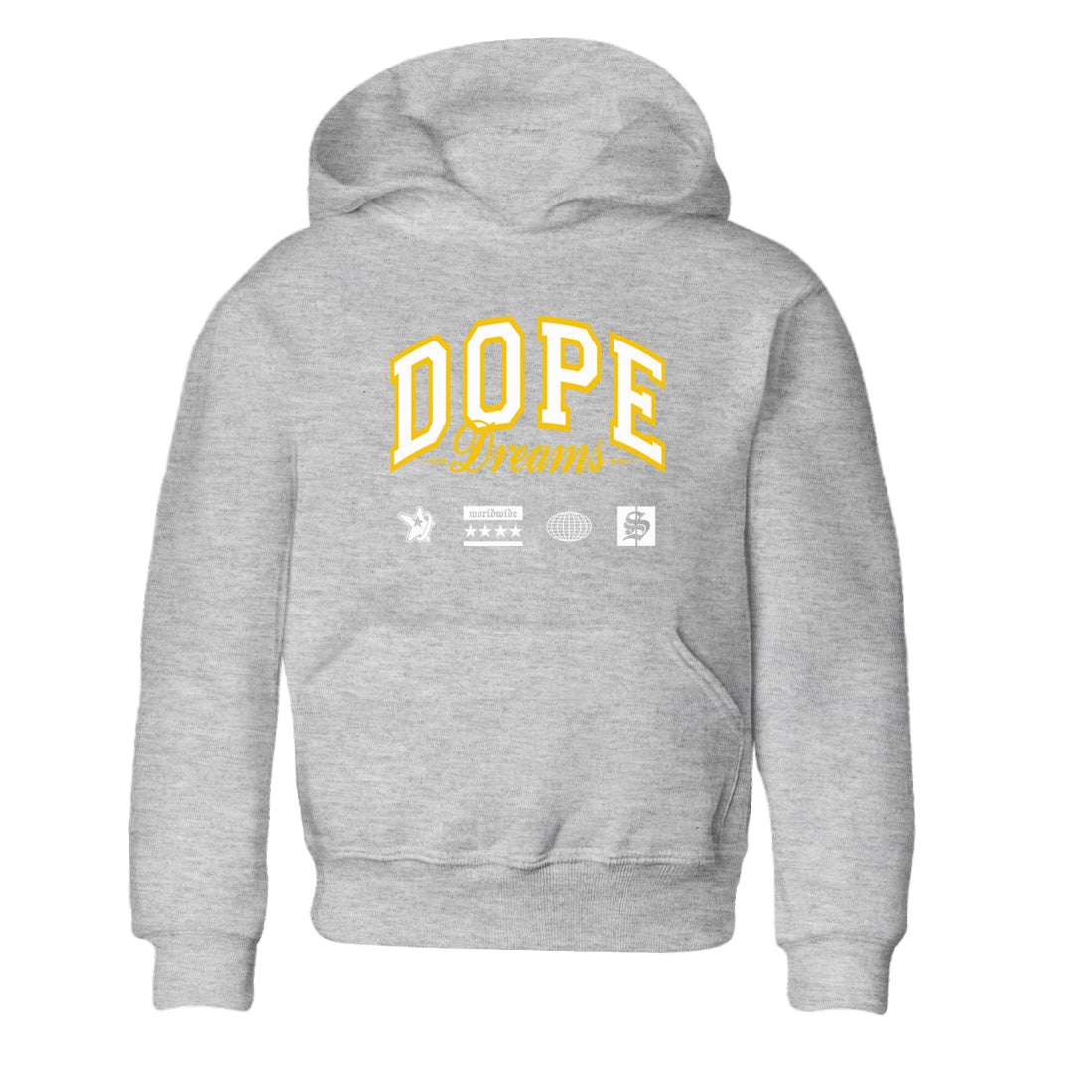 Dope Dreams snkmatch Tees Kids - Dunk High Pollen