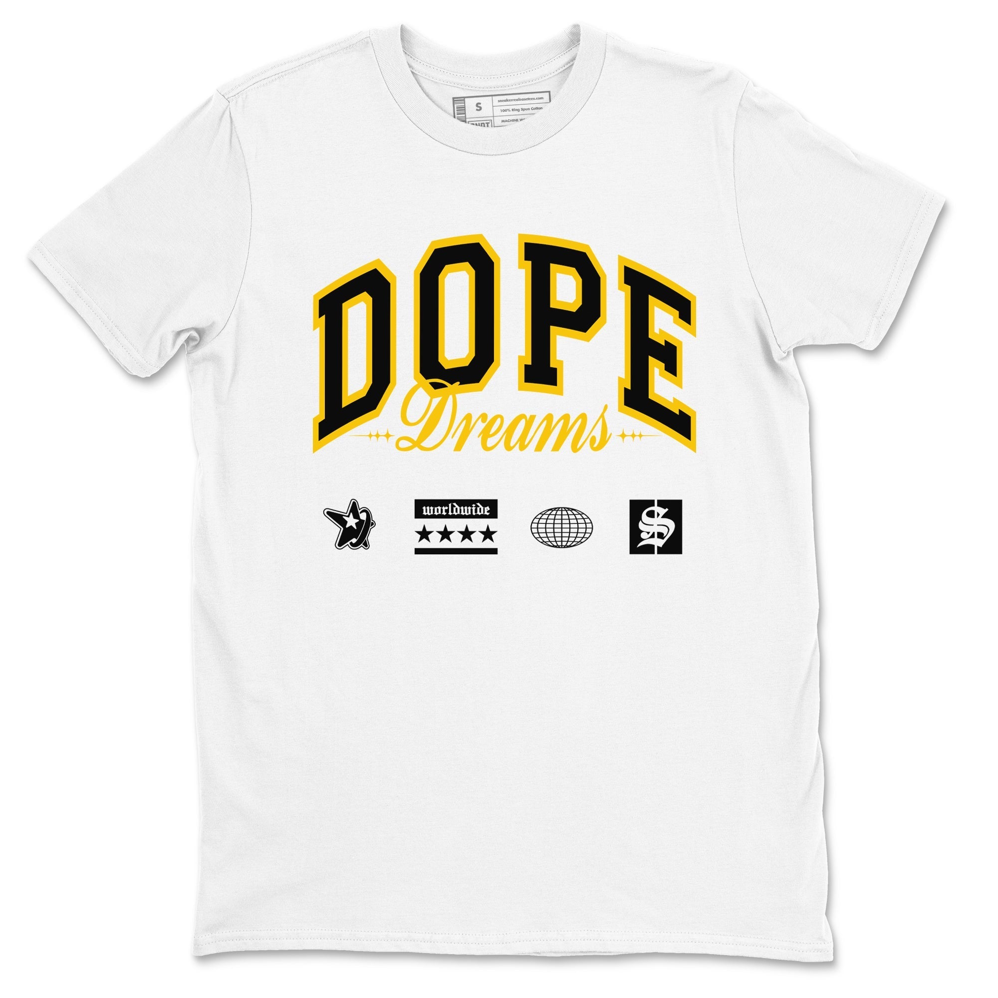 Dope Dreams snkmatch Tees - Dunk High Pollen
