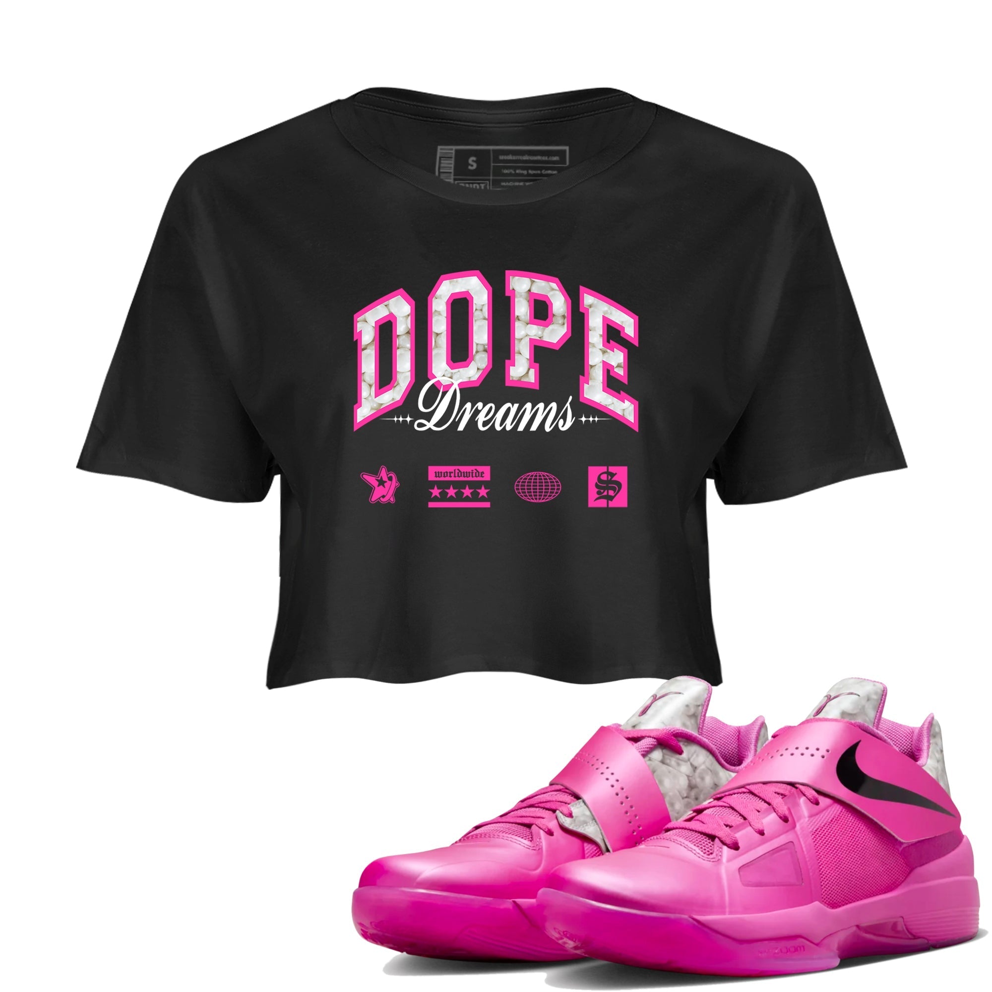Dope Dreams snkmatch Women's Top - Nike KD 4 Aunt Pearl