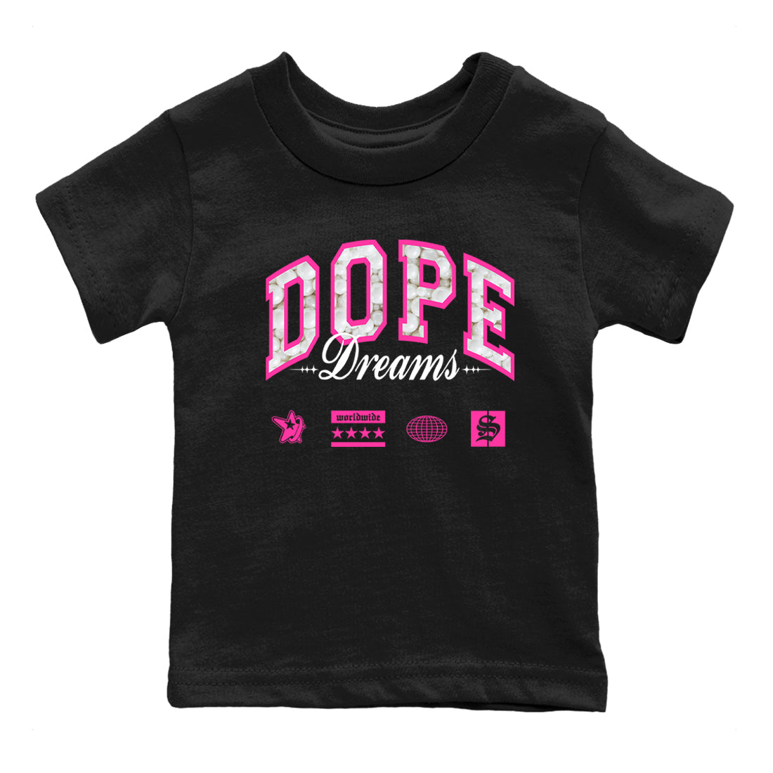 Dope Dreams snkmatch Tees Kids - Nike KD 4 Aunt Pearl