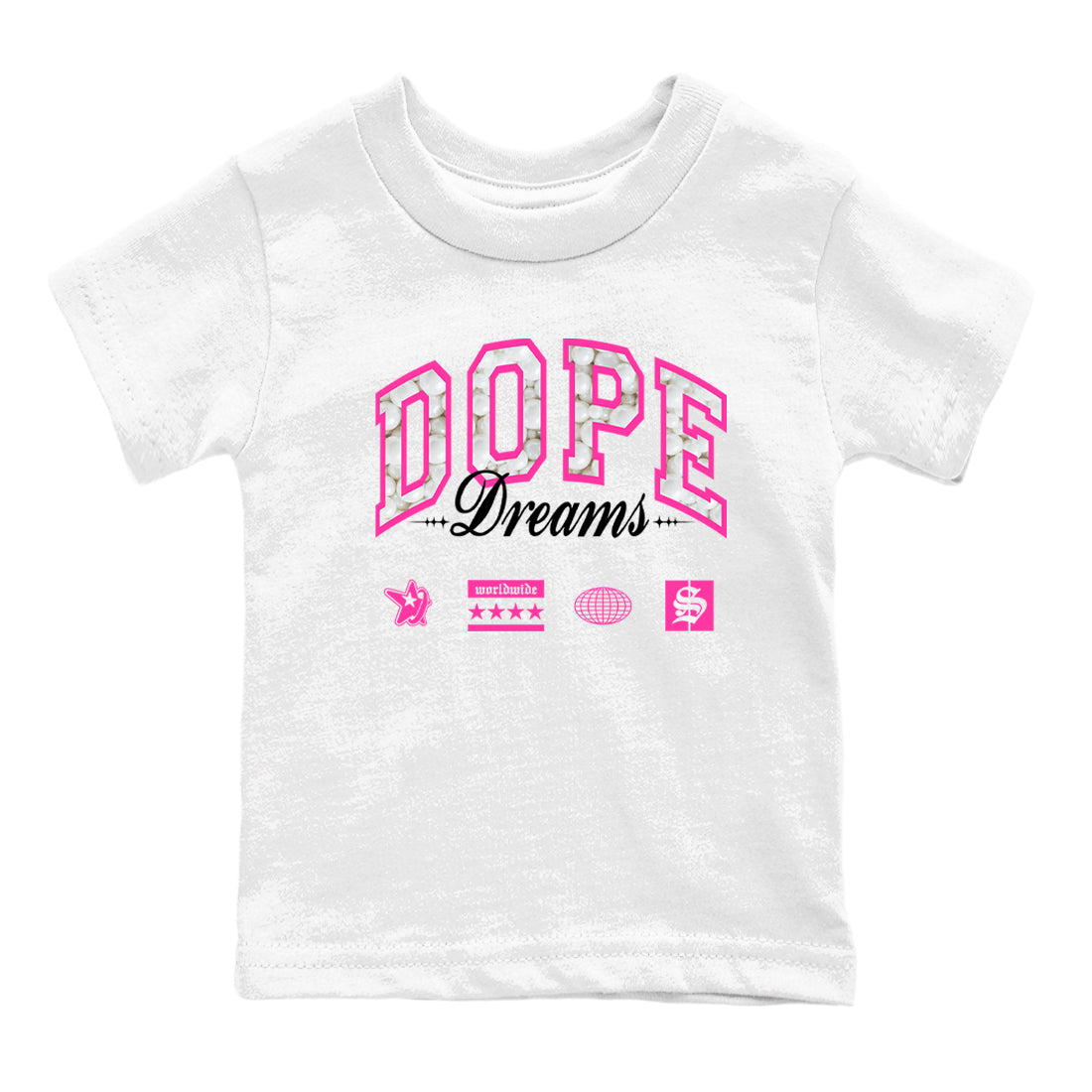 Dope Dreams snkmatch Tees Kids - Nike KD 4 Aunt Pearl