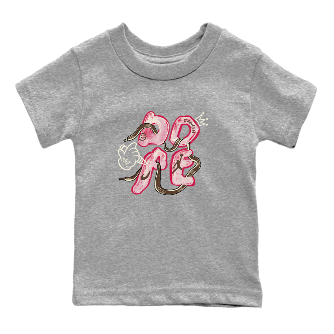 Dope snkmatch Tees Kids - Dunk Cacao Wow And Pink Foam
