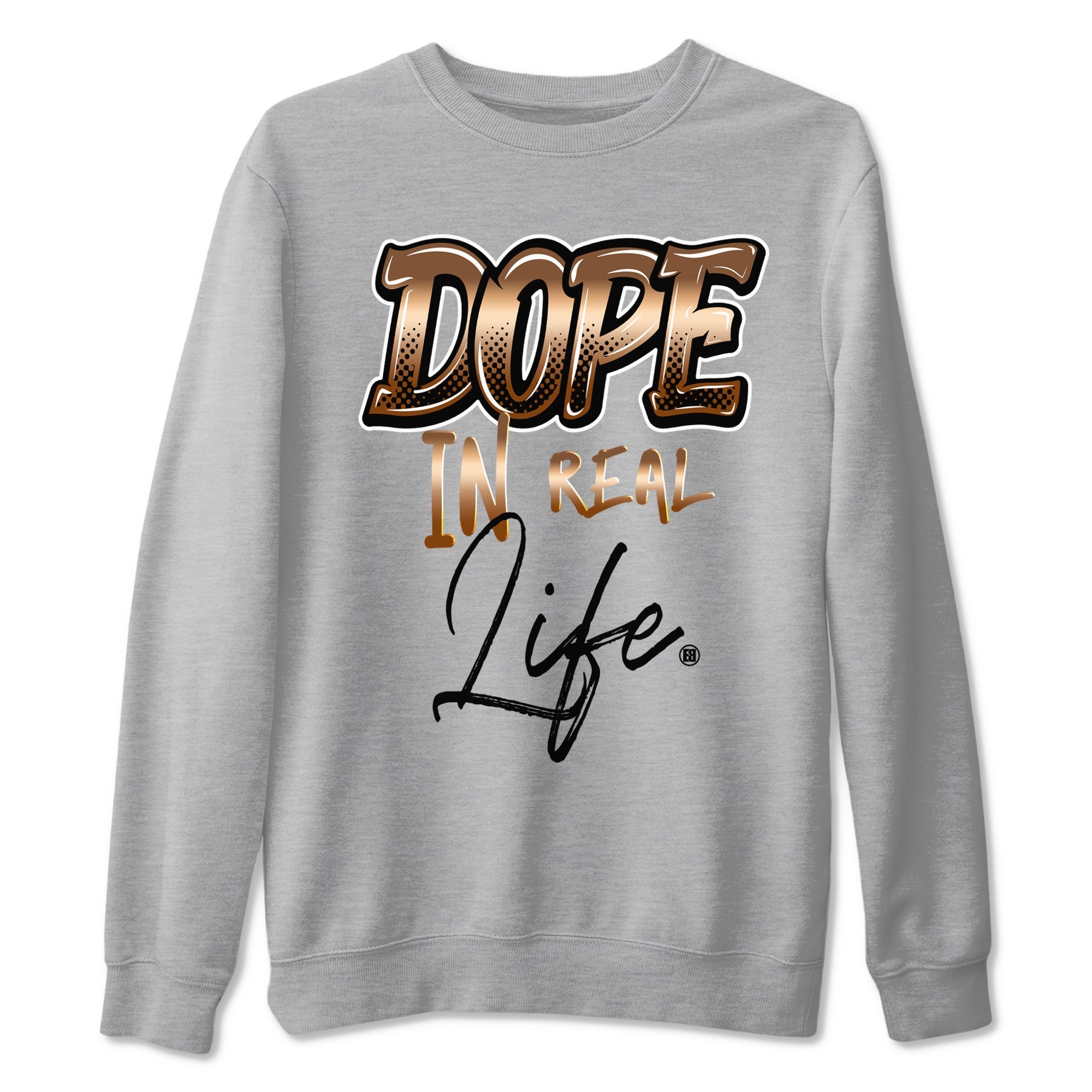Dope In Real Life snkmatch Tees - Air Foamposite One Metallic Copper