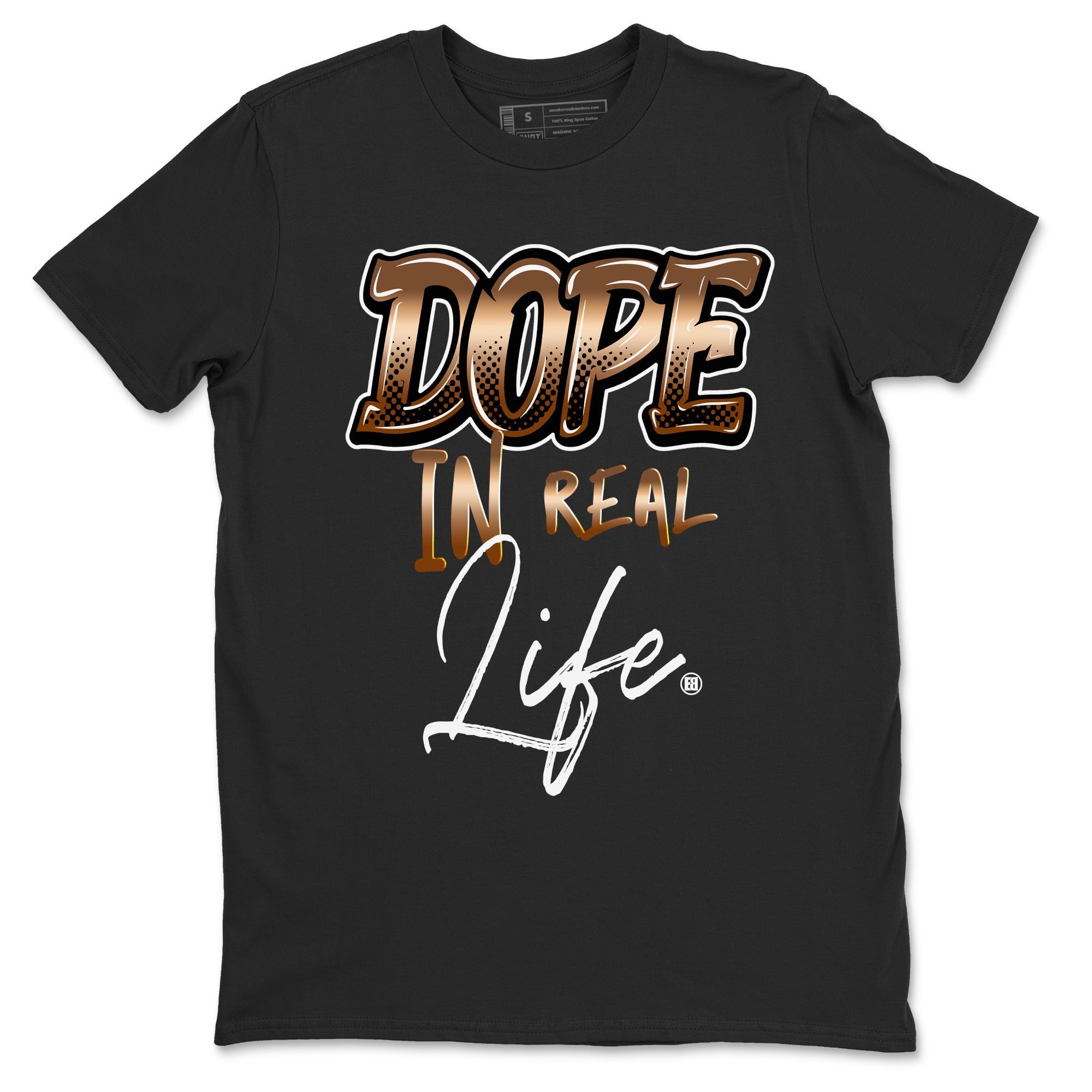 Dope In Real Life snkmatch Tees - Air Foamposite One Metallic Copper