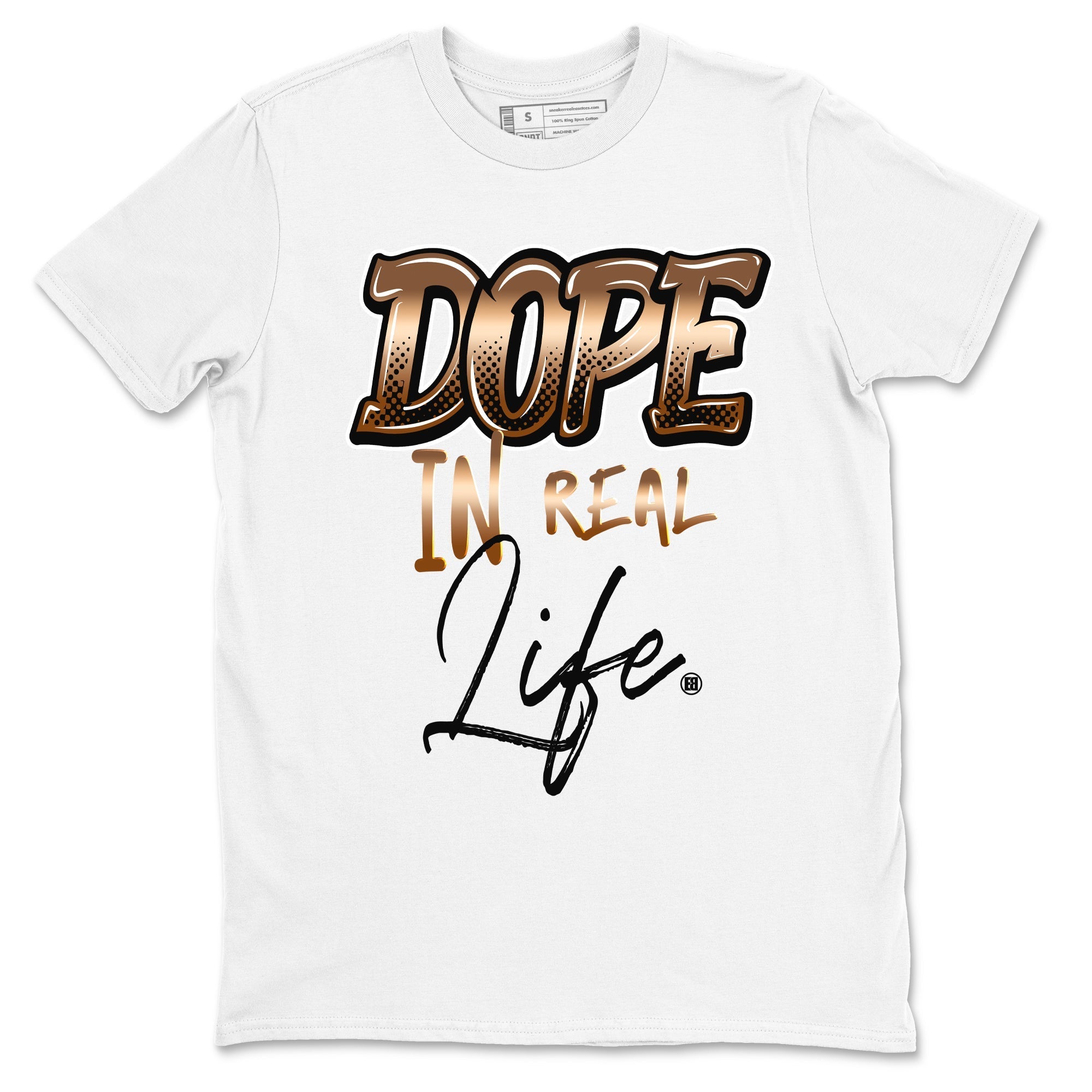 Dope In Real Life snkmatch Tees - Air Foamposite One Metallic Copper